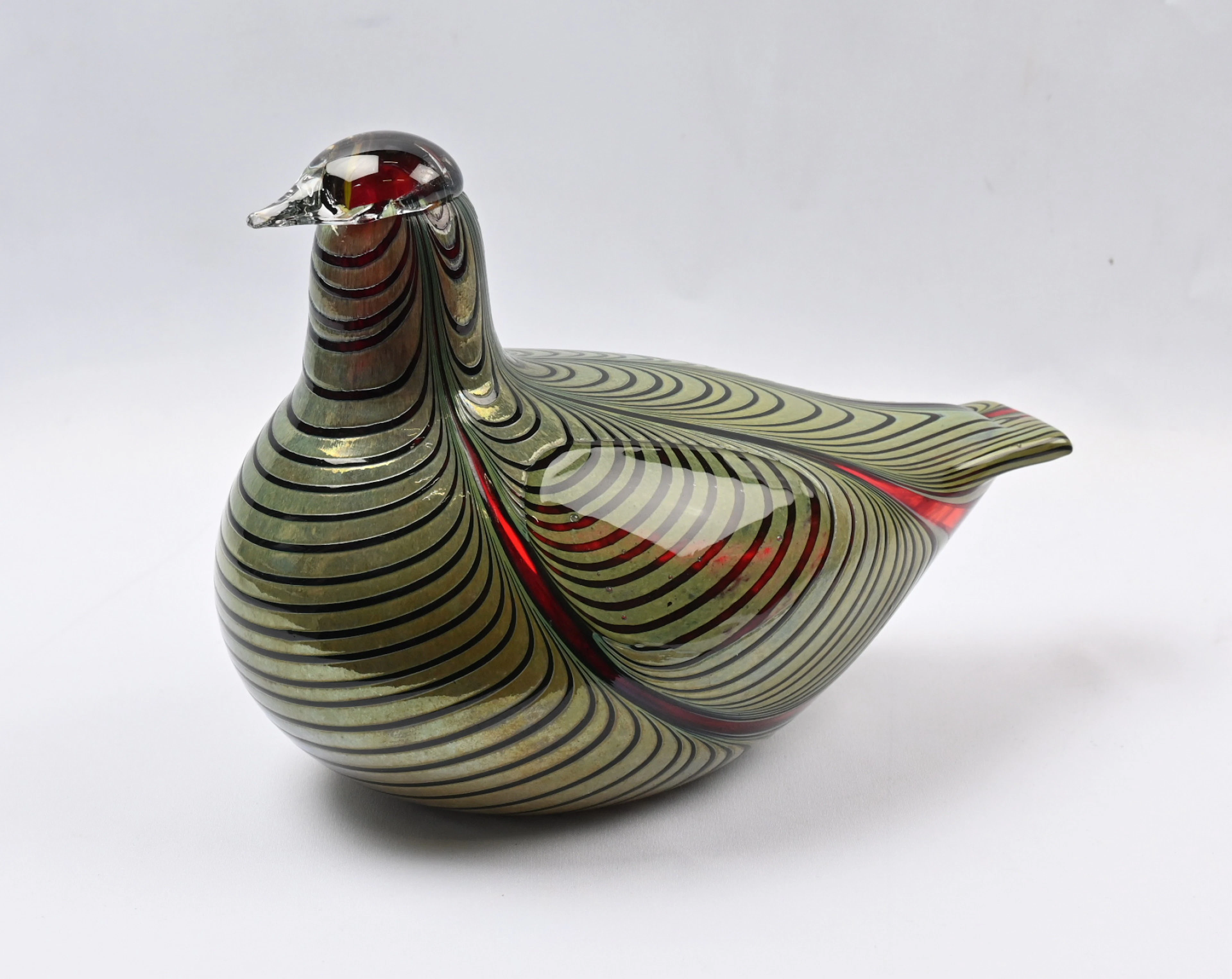 Oiva Toikka's ”Fasaani”. Unsigned piece. Height approximately 14 cm