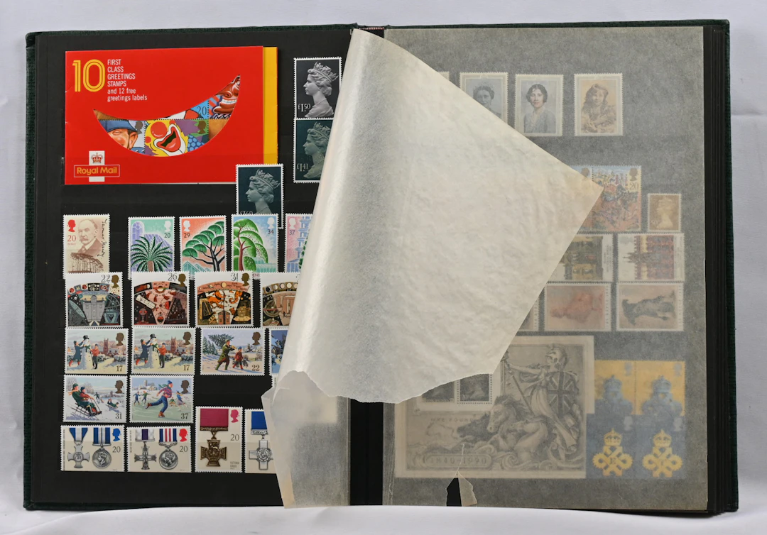 1980s and 1990s MNH ** selection in a stockbook, face value over £80.