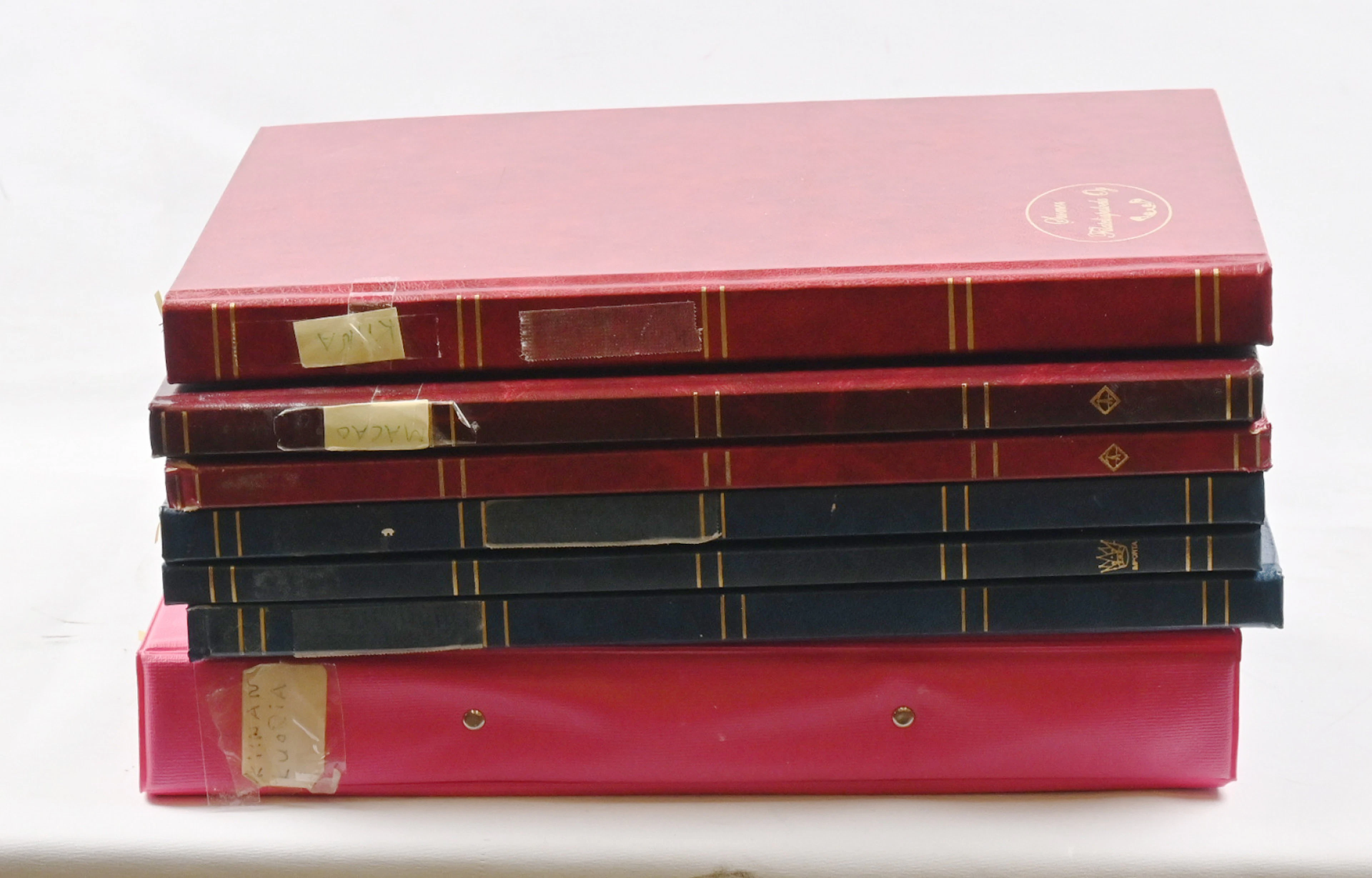 From the late 1980s to the 2000s stamps and miniature sheets in five
