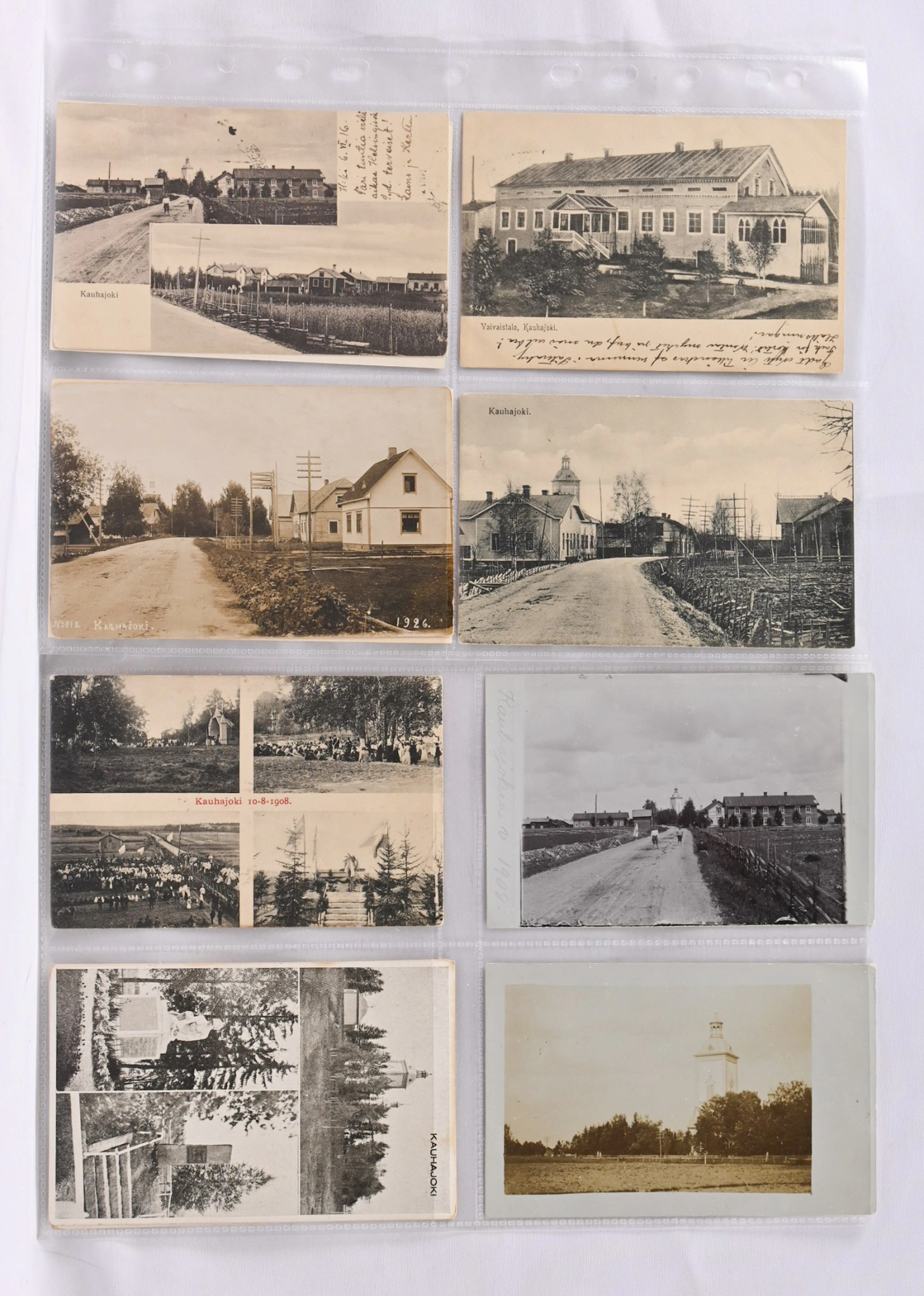 Kauhajoki, fine selection of approximately 50 old topographical cards.