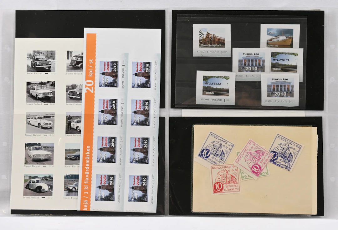 From 2010 onwards MNH ** Turku personalized stamps nearly 30 pieces