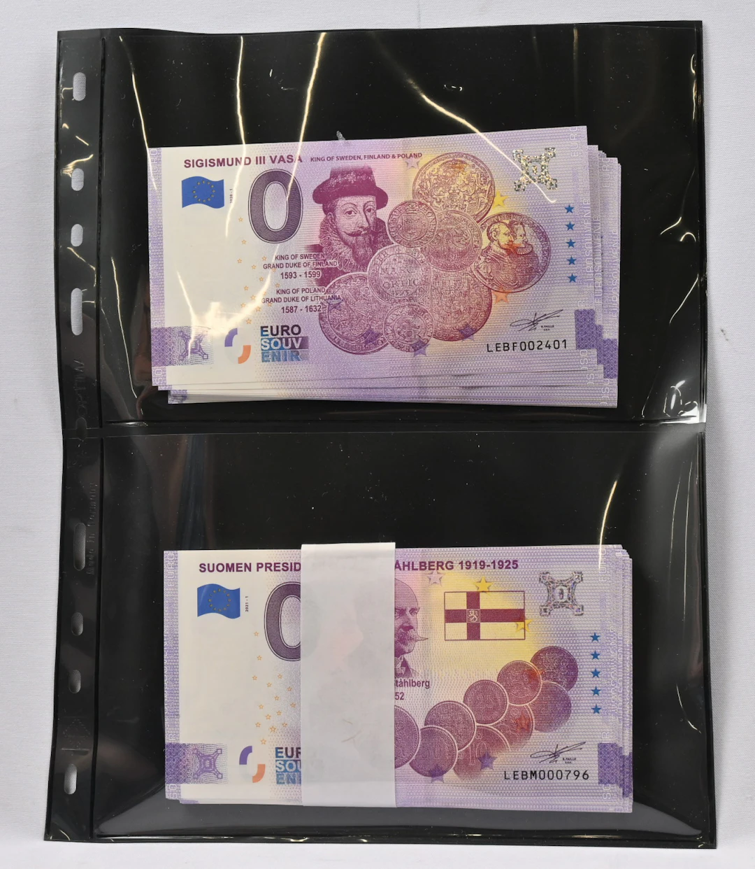 2021 0€ Presidents of Finland 13 different, five of each. Additionally