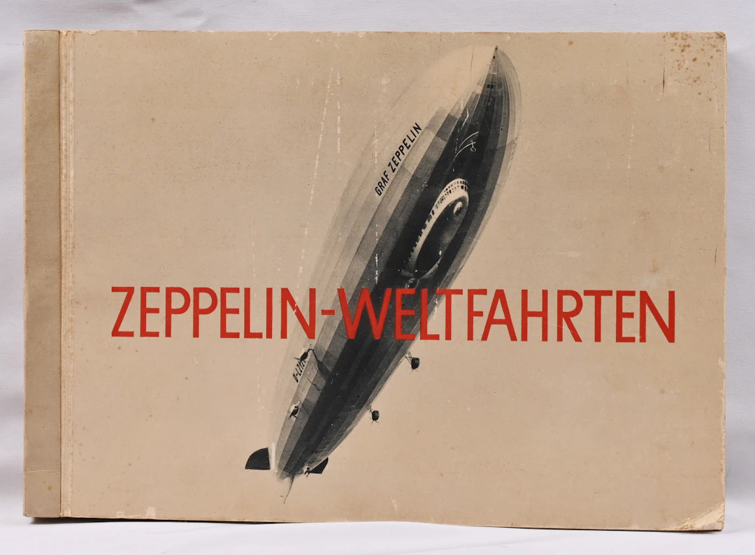 Collectible photo album ”Zeppelin-Weltfahrten” part I. Fine photo