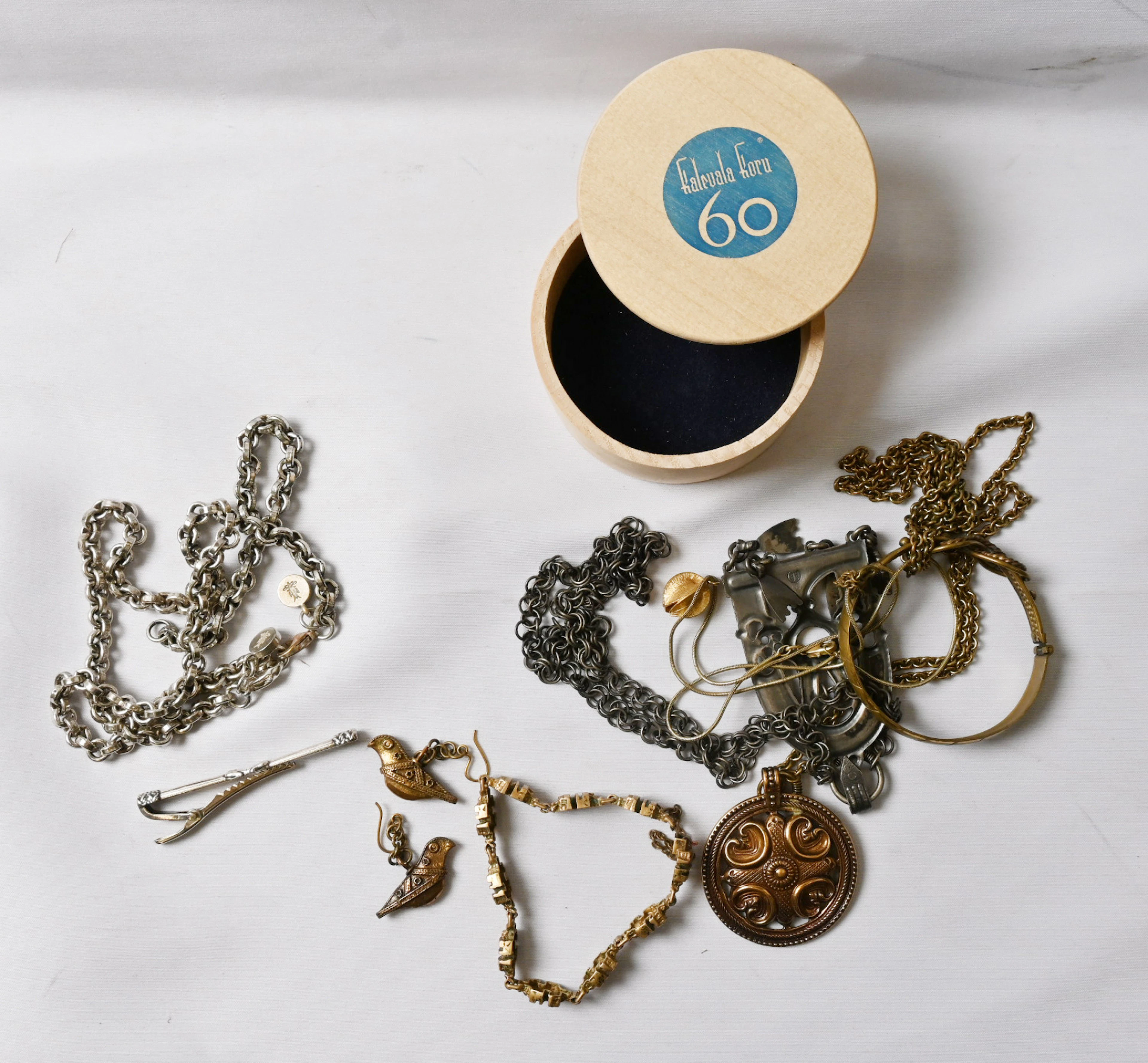 Kalevala etc. jewelry selection.