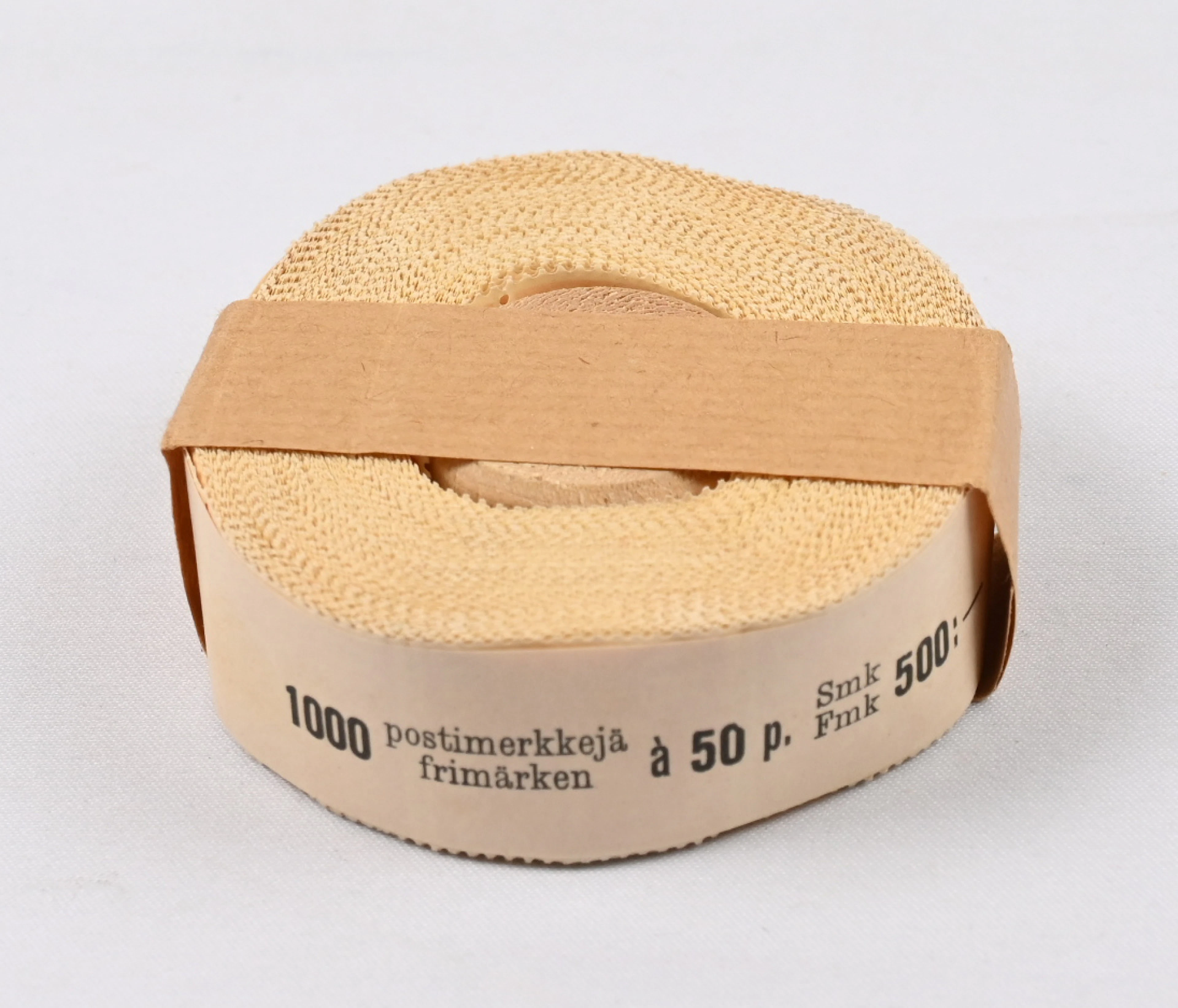 50 penni yellow COIL STAMP, complete COIL of 1000 stamps!