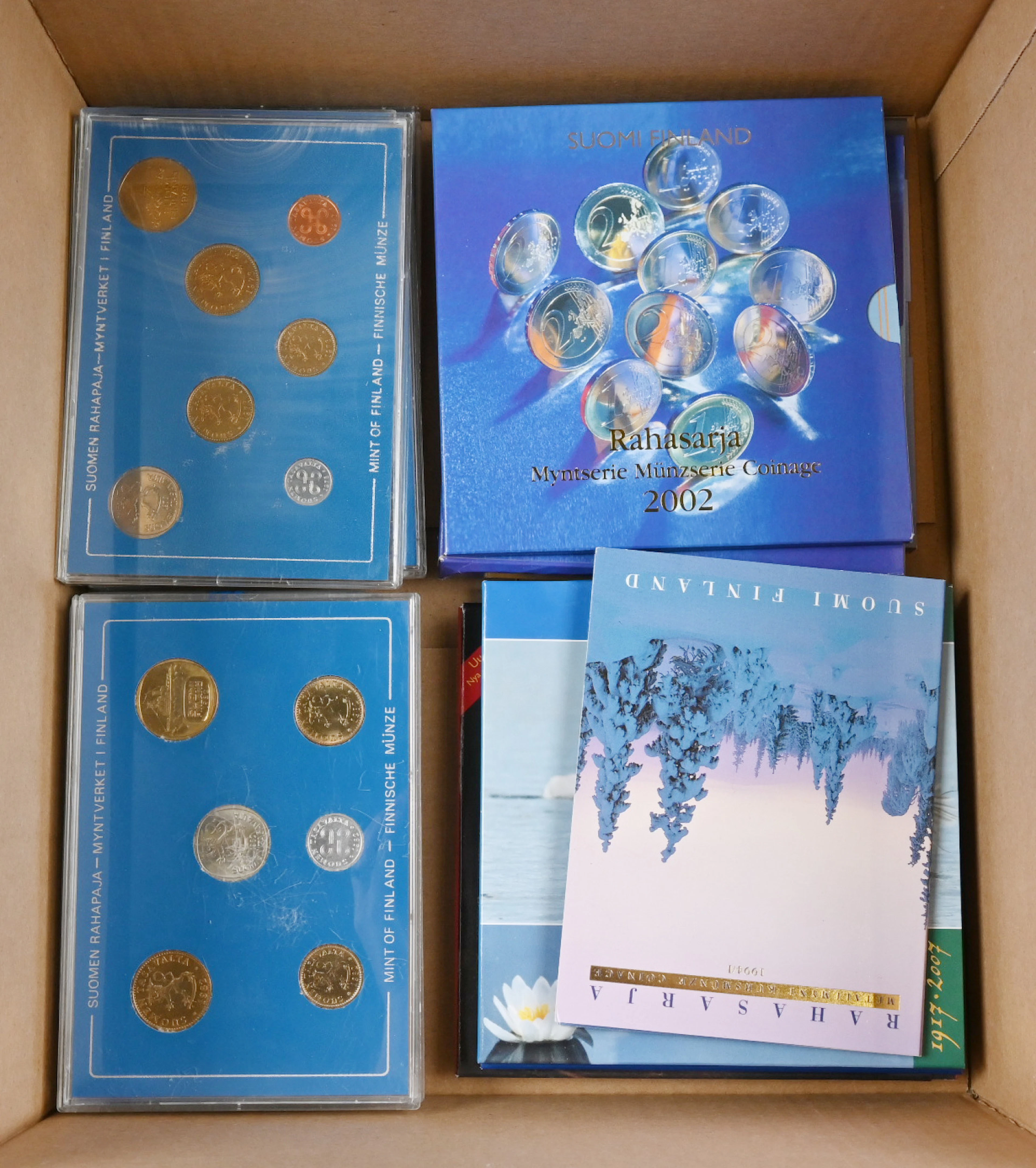 1974 - 2008 coin sets, fine selection over 50 different! Some covers