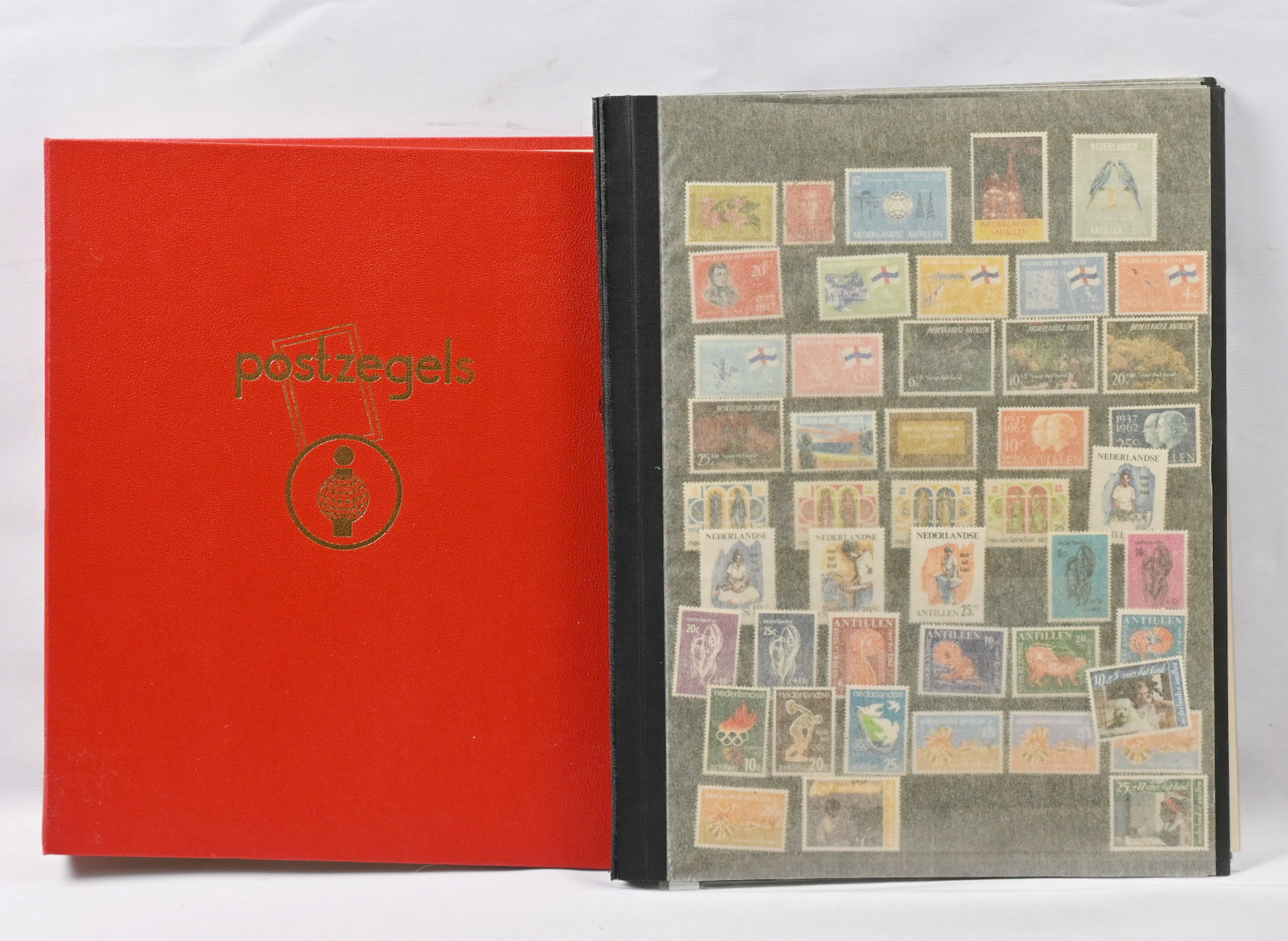 Dutch colonies, interesting and abundant material in an album as well
