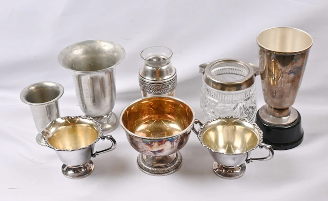 Large selection of award, decorative and utility items mainly of alpaca