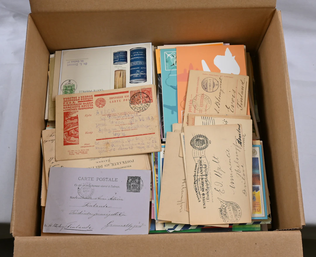 Maximum cards, newer and older postal items, used and unused * postal