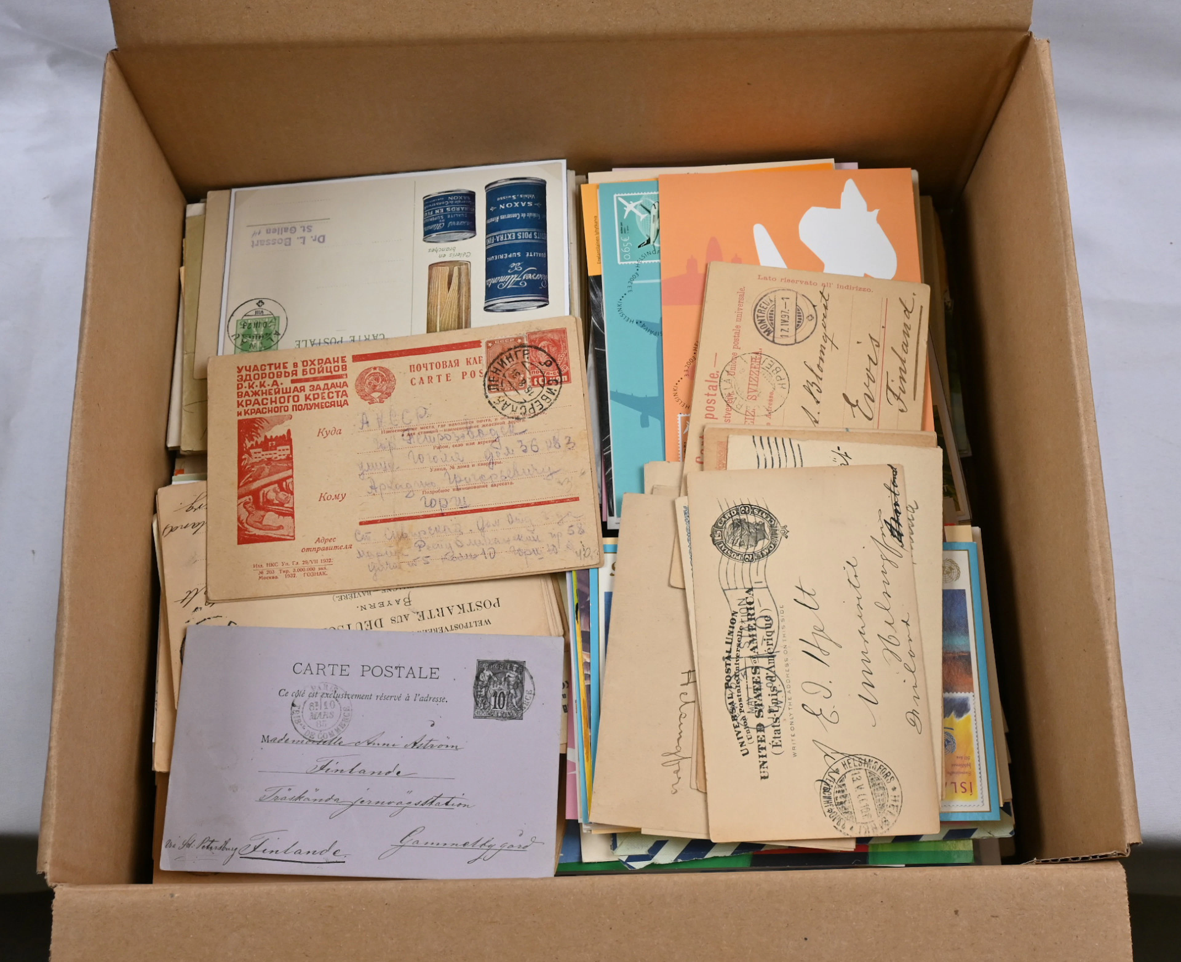 Maximum cards, newer and older postal items, used and unused * postal