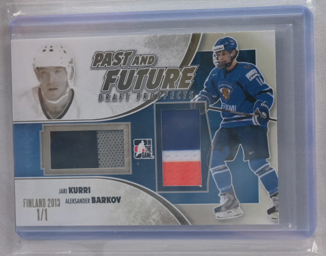2013 Draft Prospect Aleksander Barkov & Jari Kurri 1/1 Finland 2013.