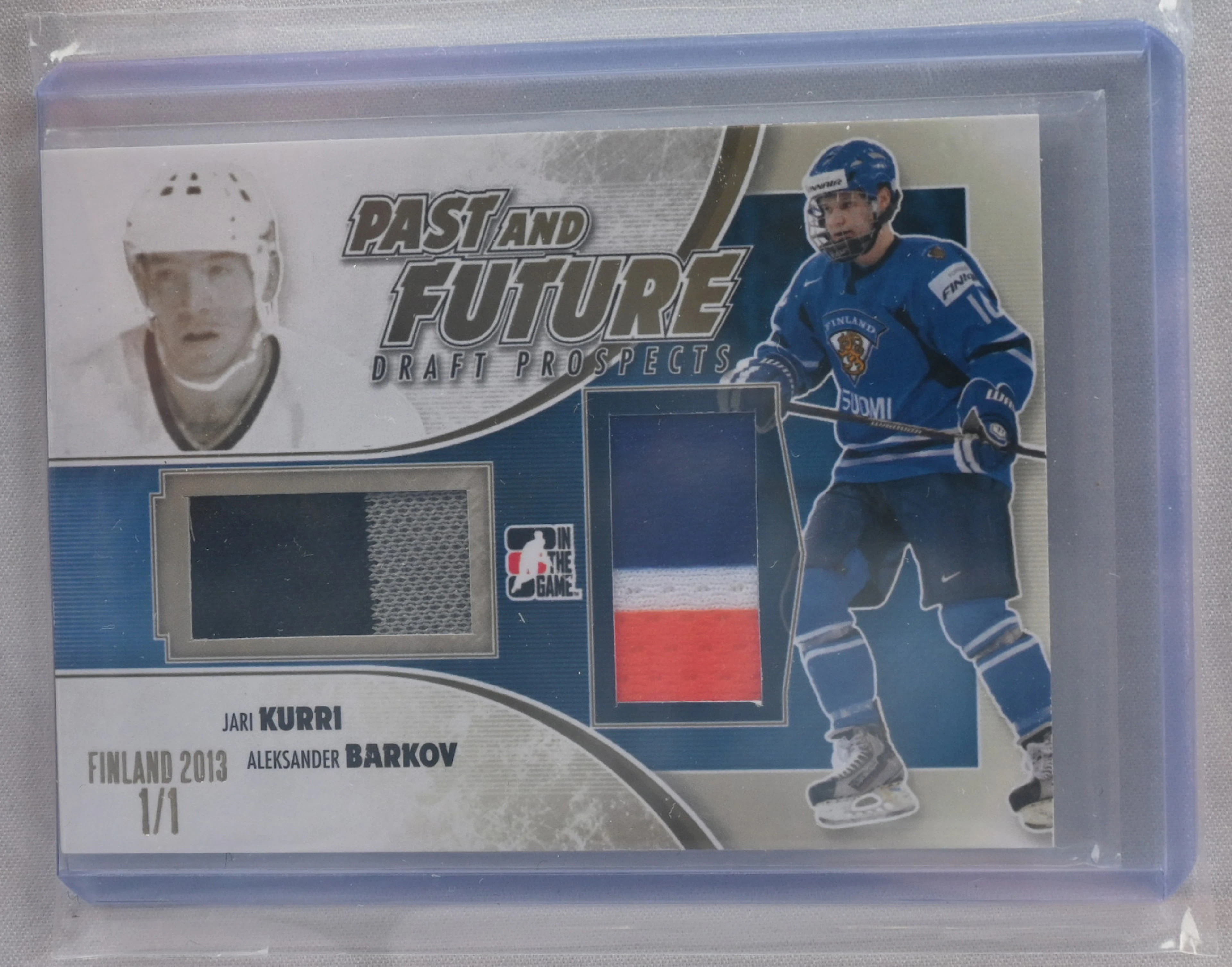 2013 Draft Prospect Aleksander Barkov & Jari Kurri 1/1 Finland 2013.