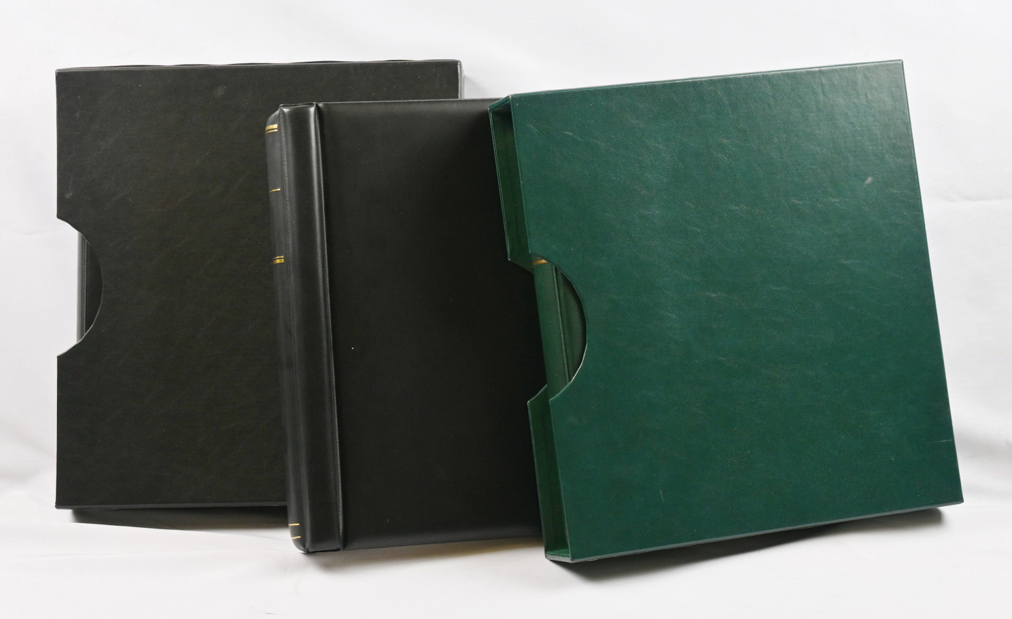 1978 - 2010 three albums including pretty complete MNH ** collection