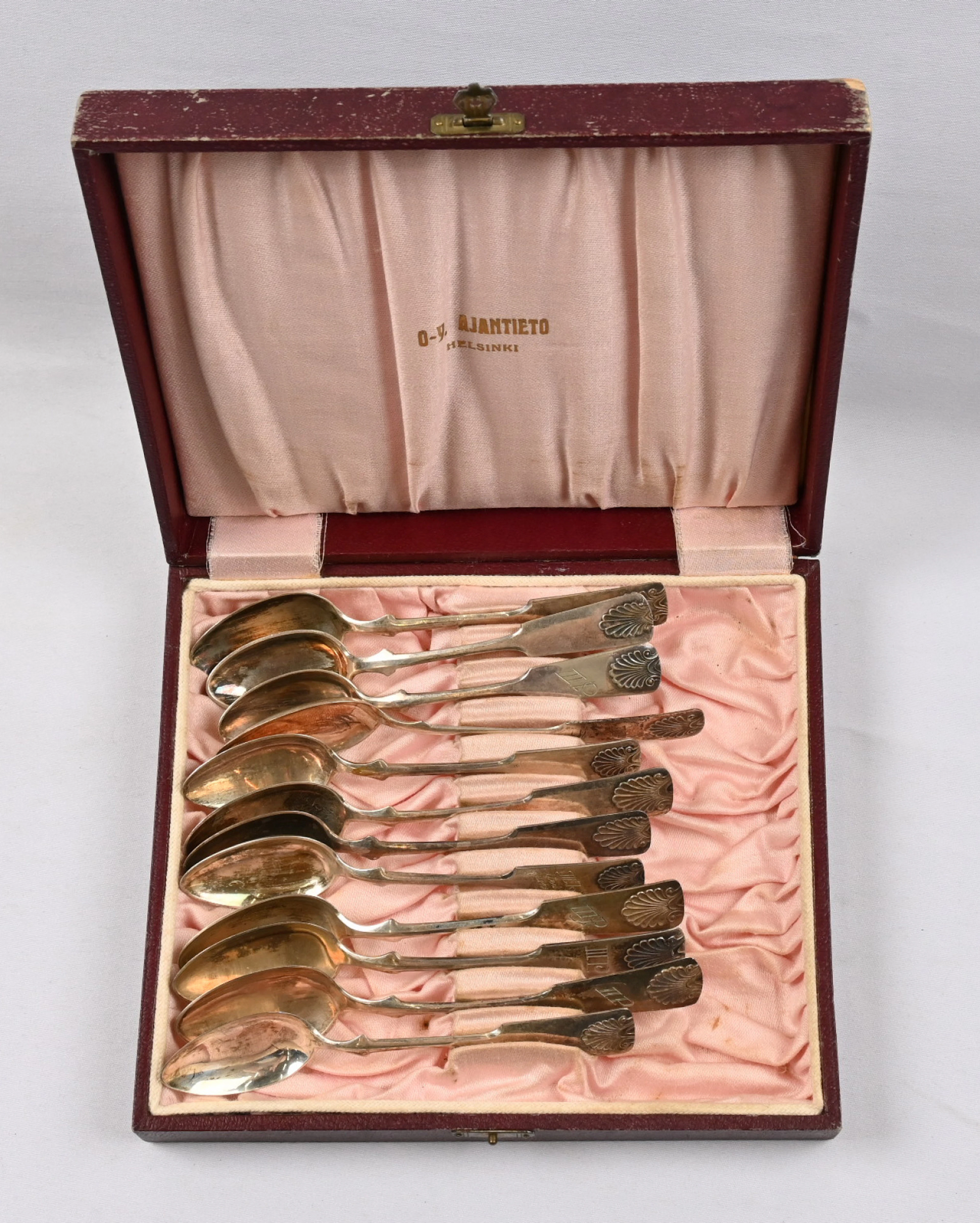 Coffee spoons ”Musla”, 813 silver, 12 pieces (two different sizes