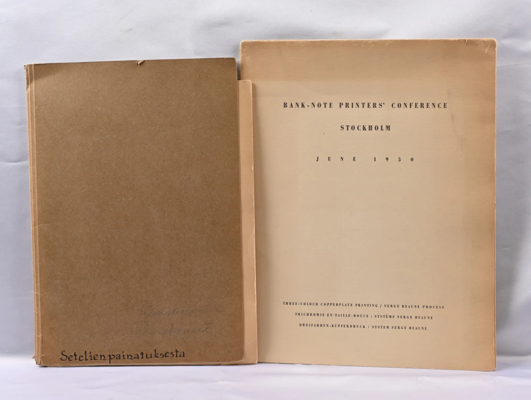Small selection of older (1940 - 1950s) material related to the production