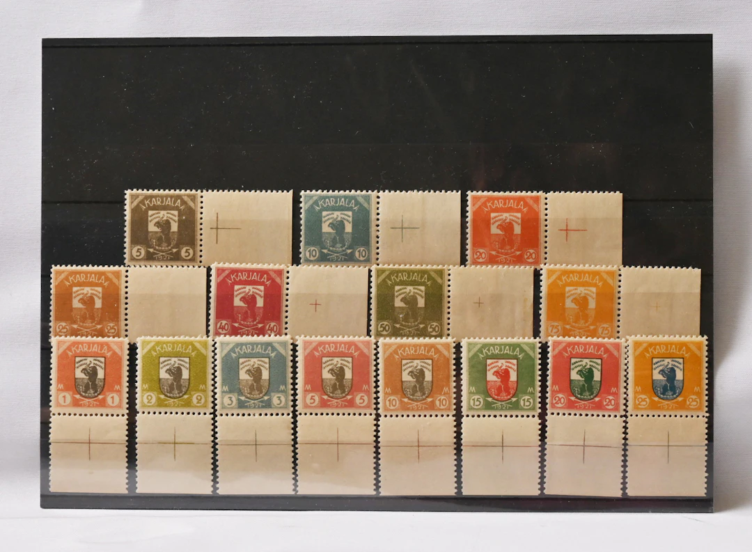 Set very fine mint ** with sheet margins all including guidance marks