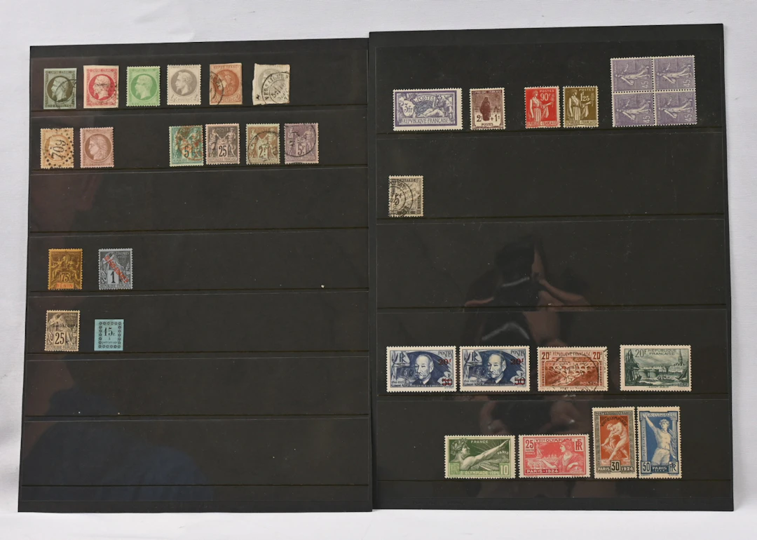 Spain, Portugal and France, small selection mainly of old on stock
