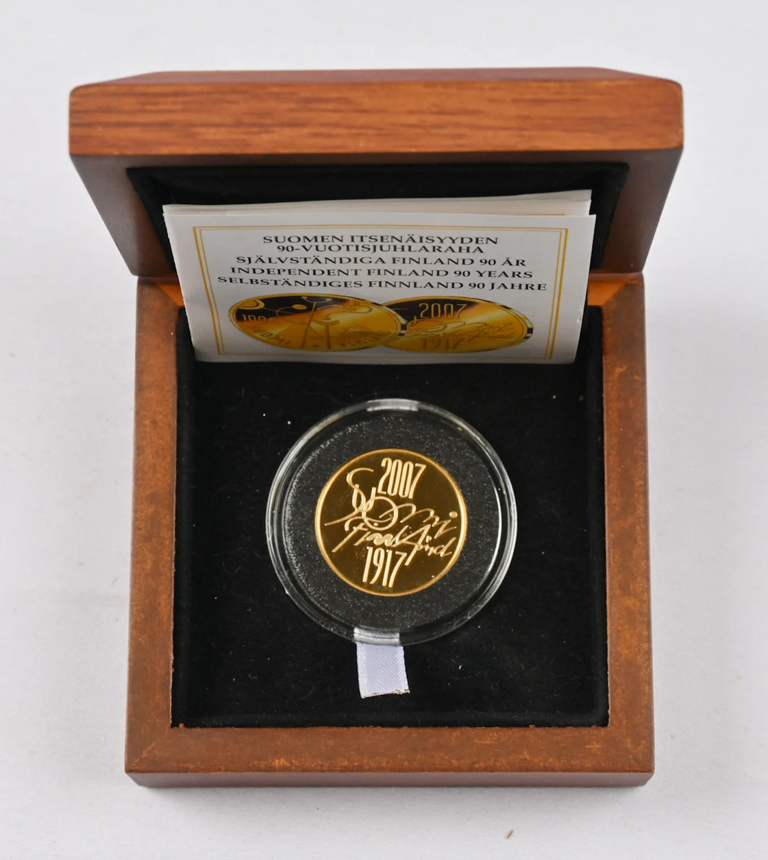 2007 100€ 90 years of Independence, gold