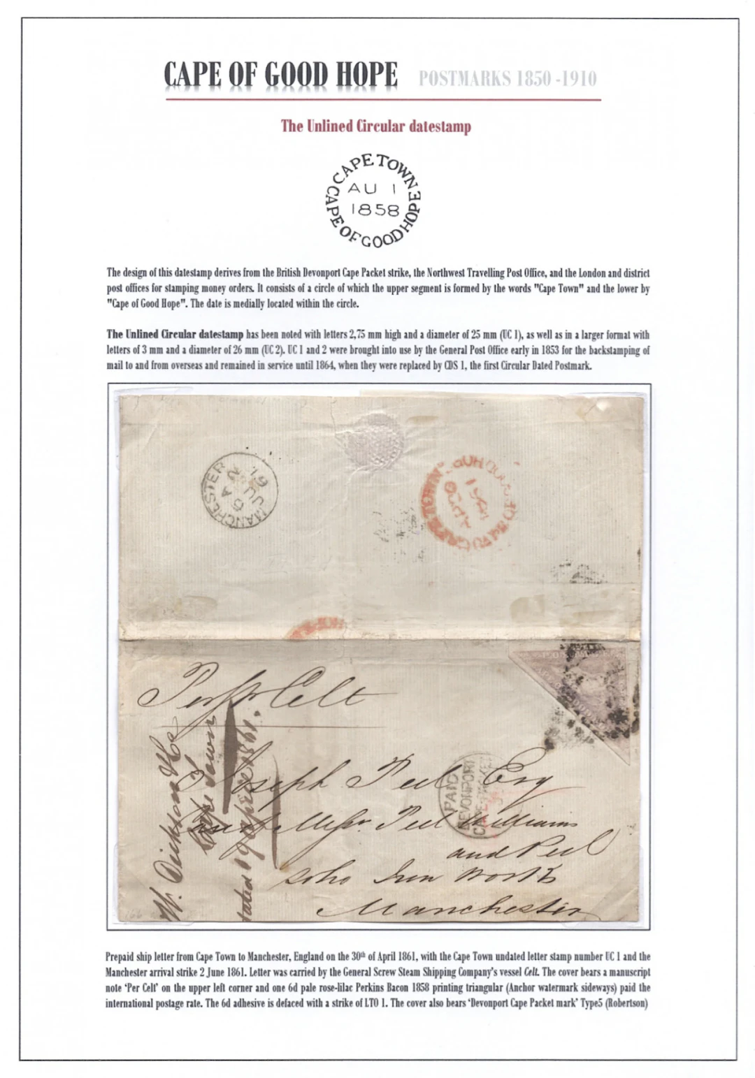 The Cape of Good Hope 1850–1910: An Exceptional Exhibition Collection