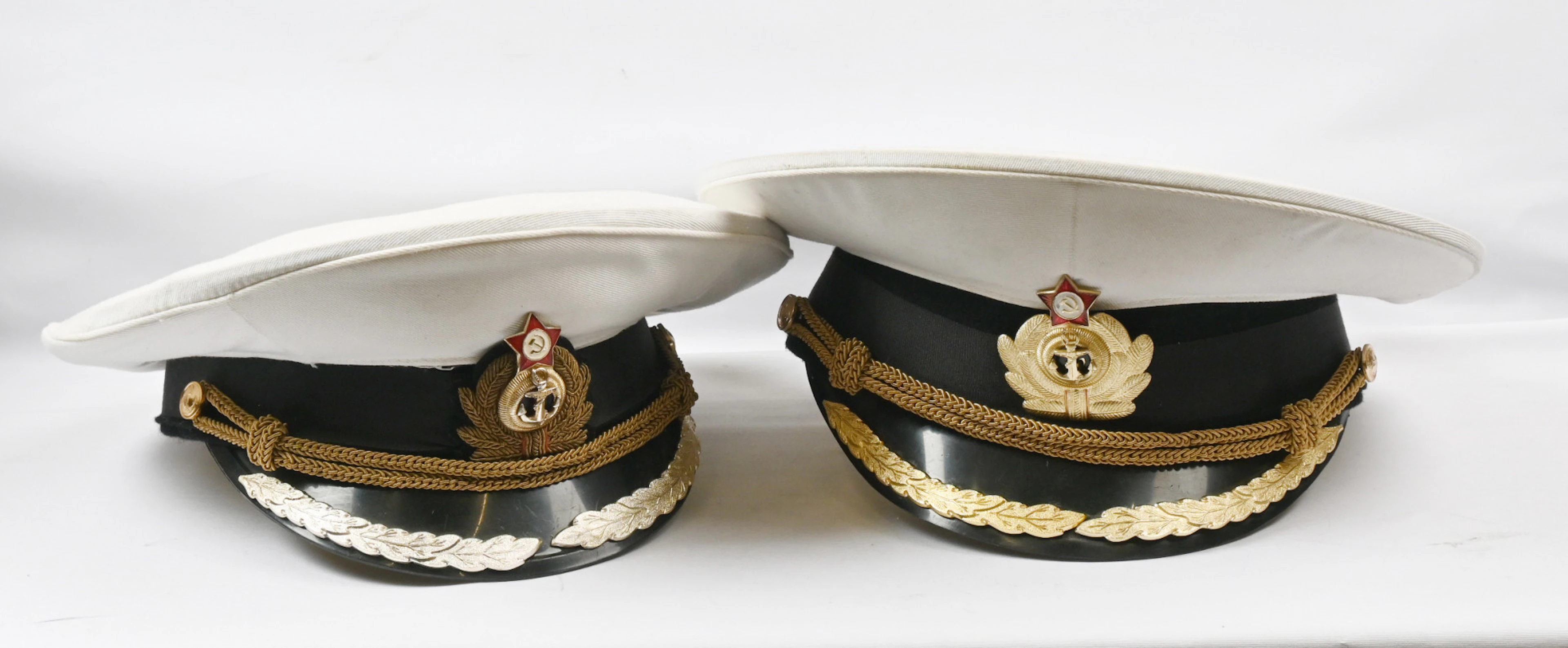 Soviet Union military headwear as well as one copy of a so-called
