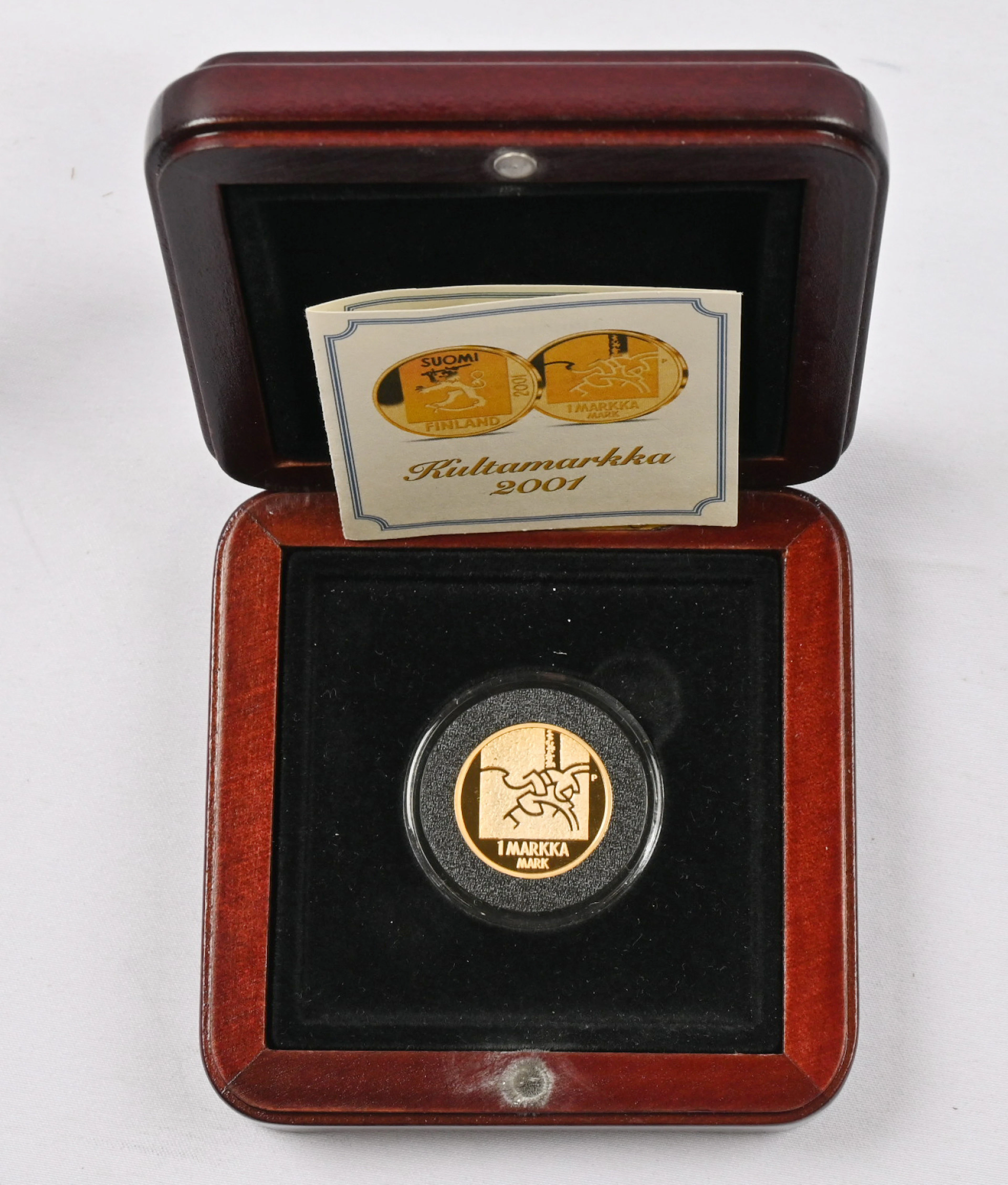 2001 1 markka gold