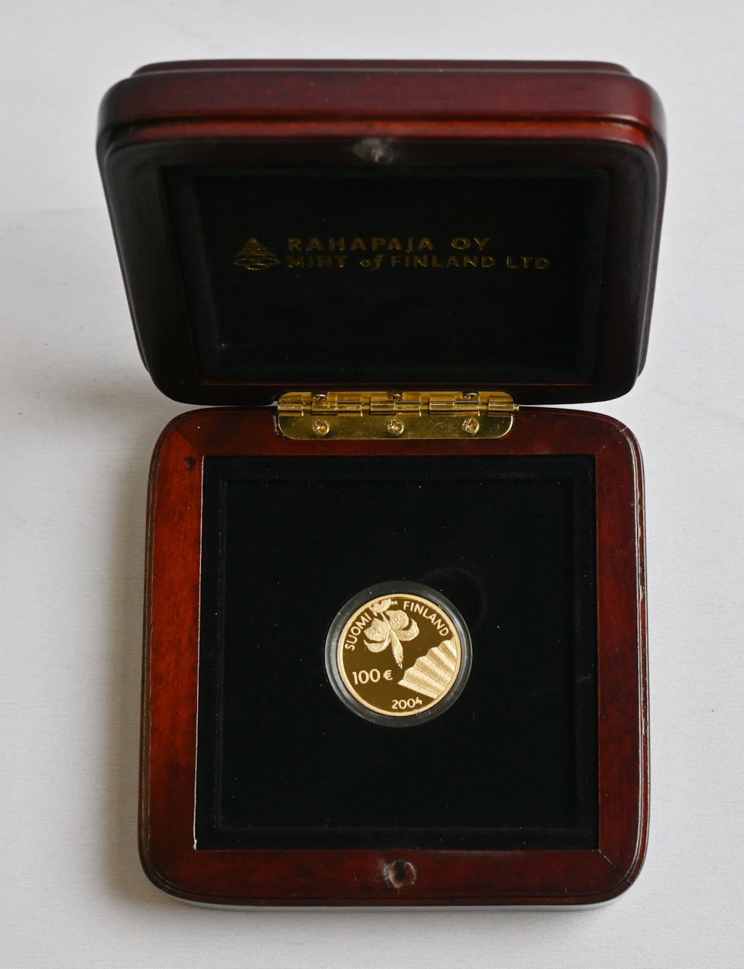2004 100€ Abert Edelfelt and Art of Painting, gold