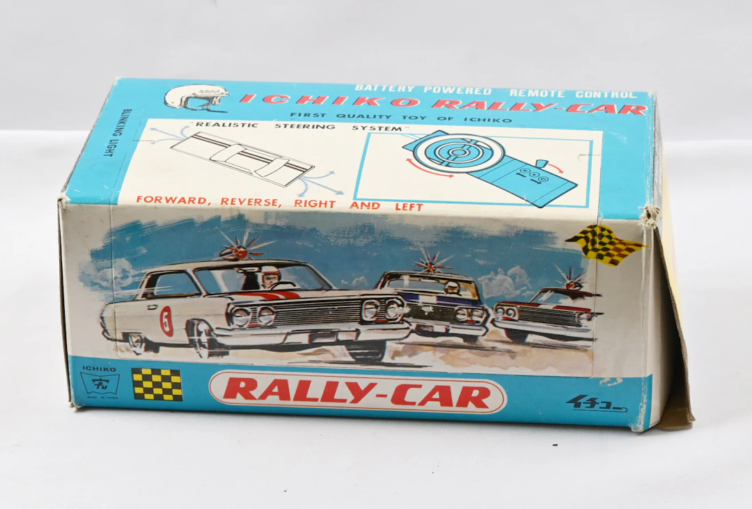 Toys, Ichiko rally-car, original box