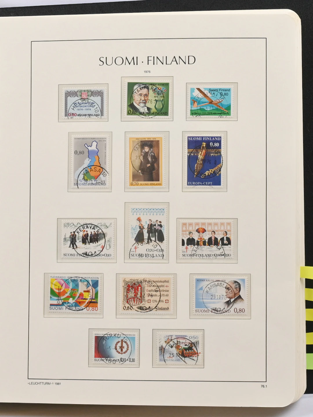 1975 - 2000 superb cancelled collection in a new LT ring binder. Only