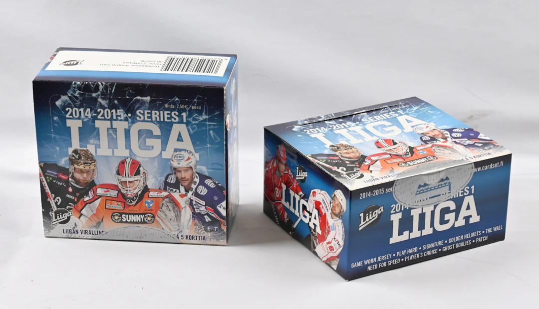2014-15 Cardset serie 1, 2 boxes, 36 packs in a box
