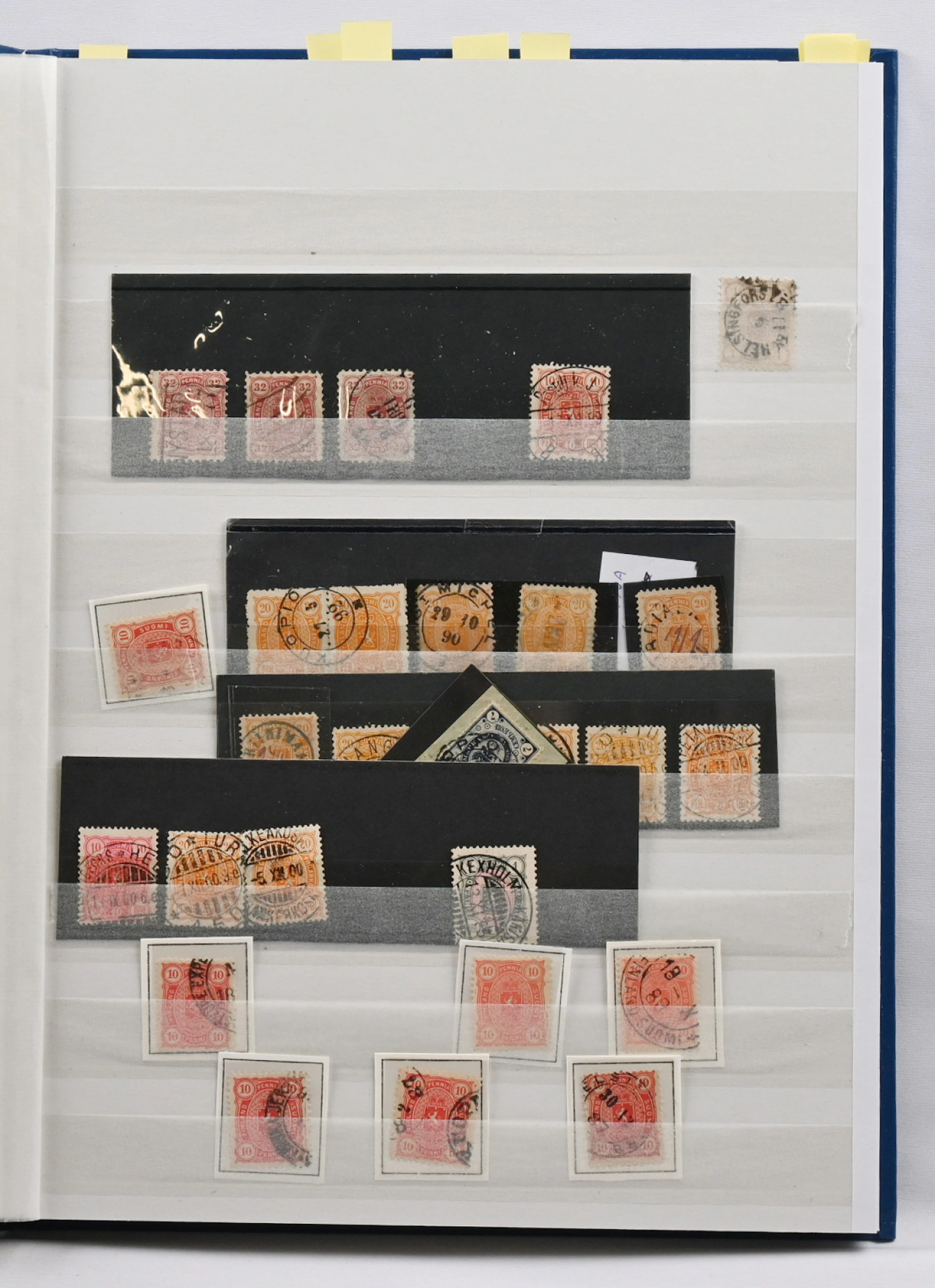 1875 - early 2000s fine used collection in a stockbook. Including