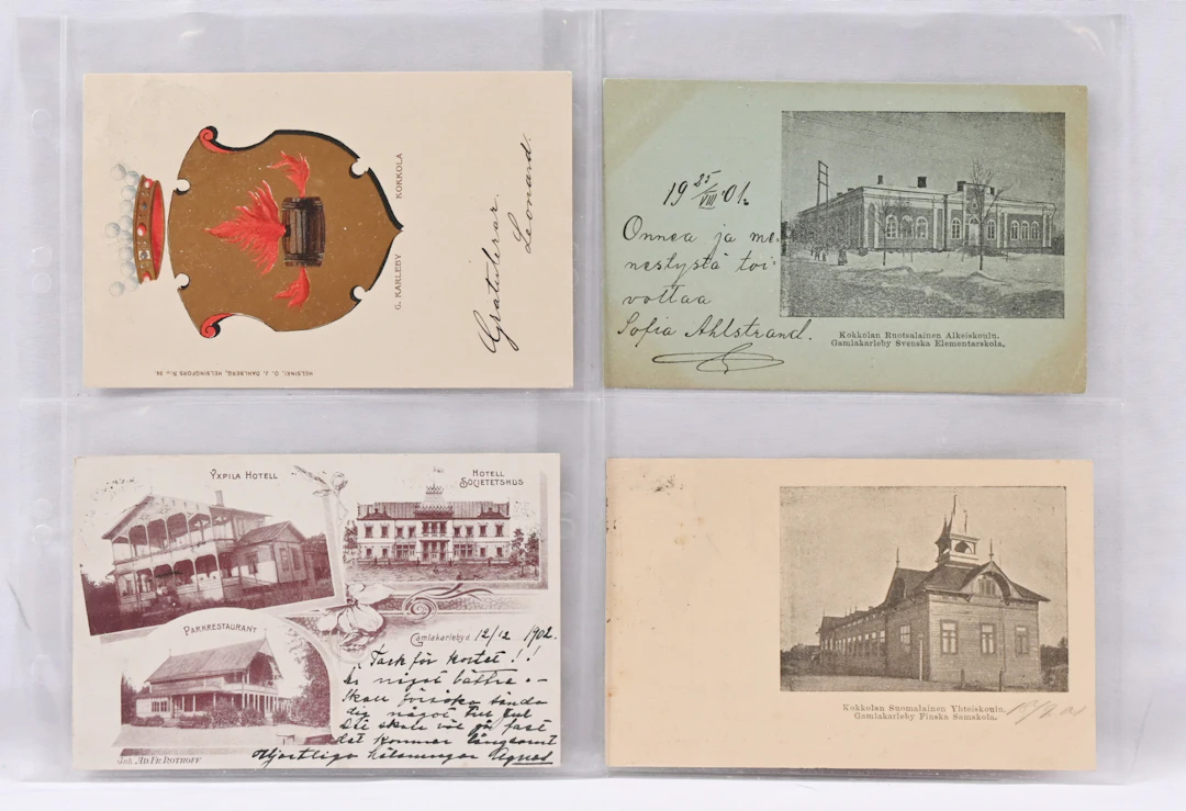 Kokkola, extremely fine selection of approximately 40 selected old