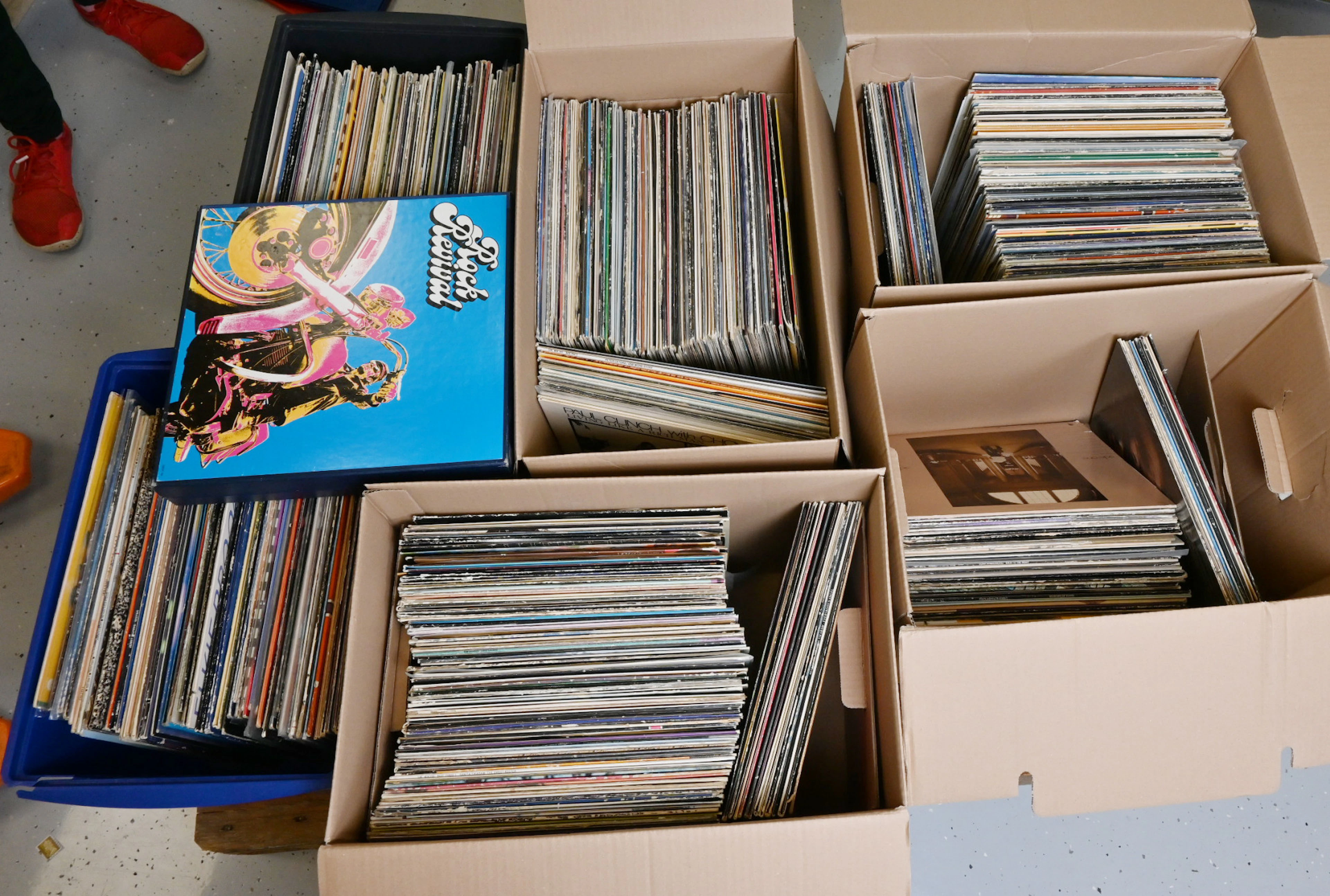 Collection of LP records, Pop, Rock, Reggae, Punk etc. over 450 pieces