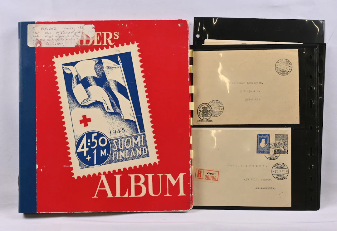 1860 - 1969 neat basic collection on pages in an album also a little