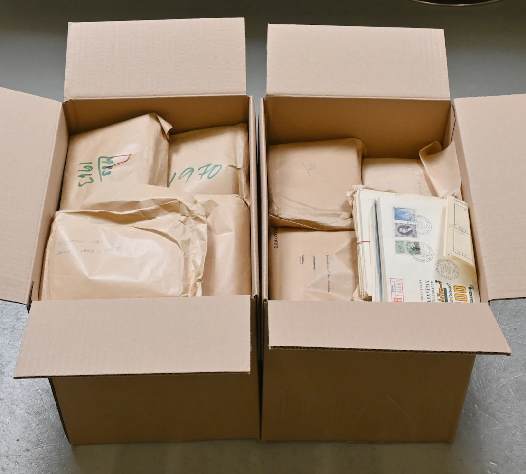 FDCs, special postmark covers and other postal items ca. 17 KG, also