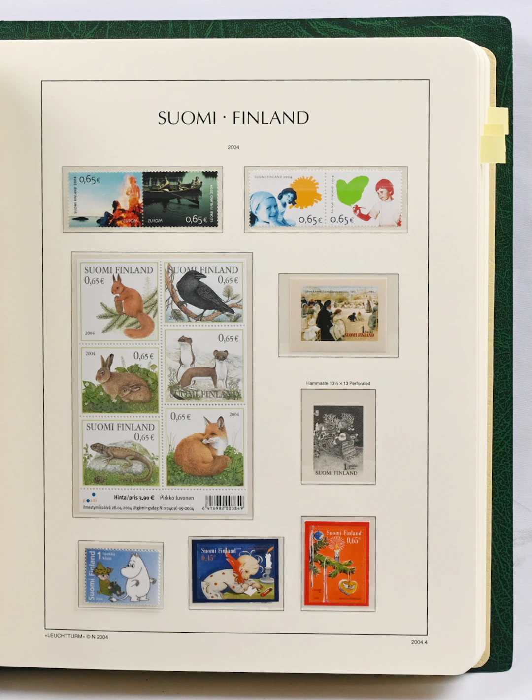 2002 - 2012 almost complete MNH ** collection in an album with mounts.