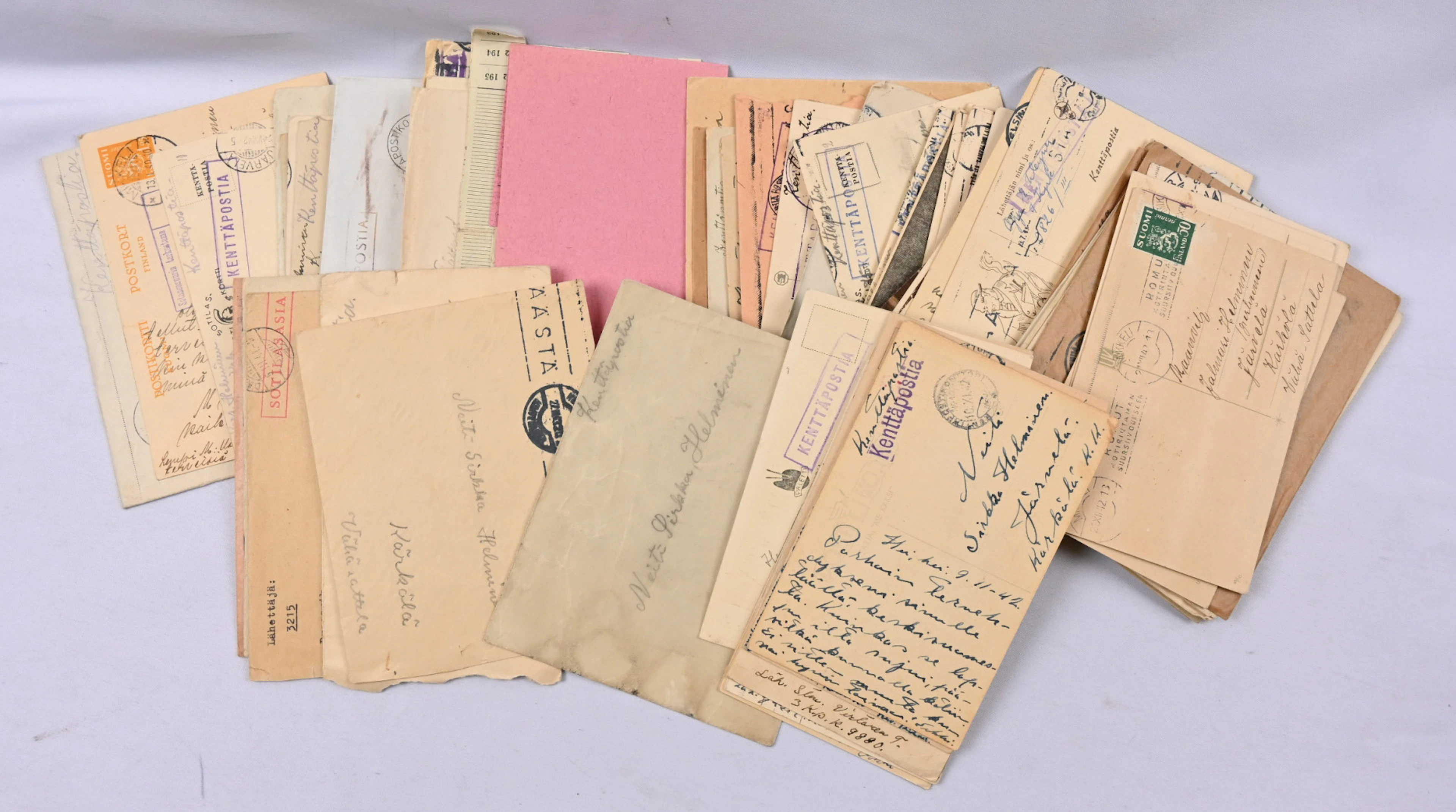Field post and a bit of other material as well approximately ½ KG