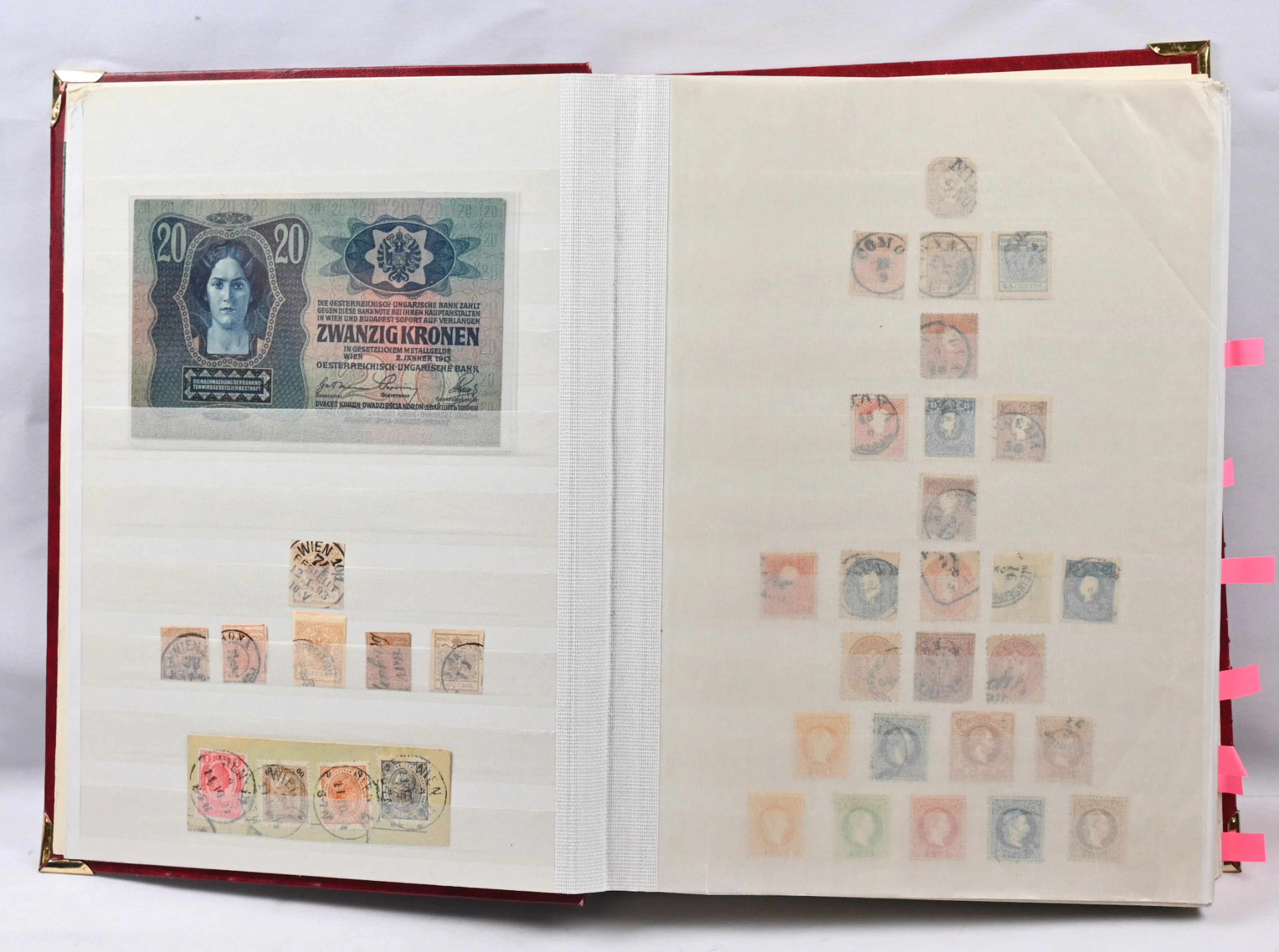 From 1850 onwards selection of used and mint in a thick stockbook.