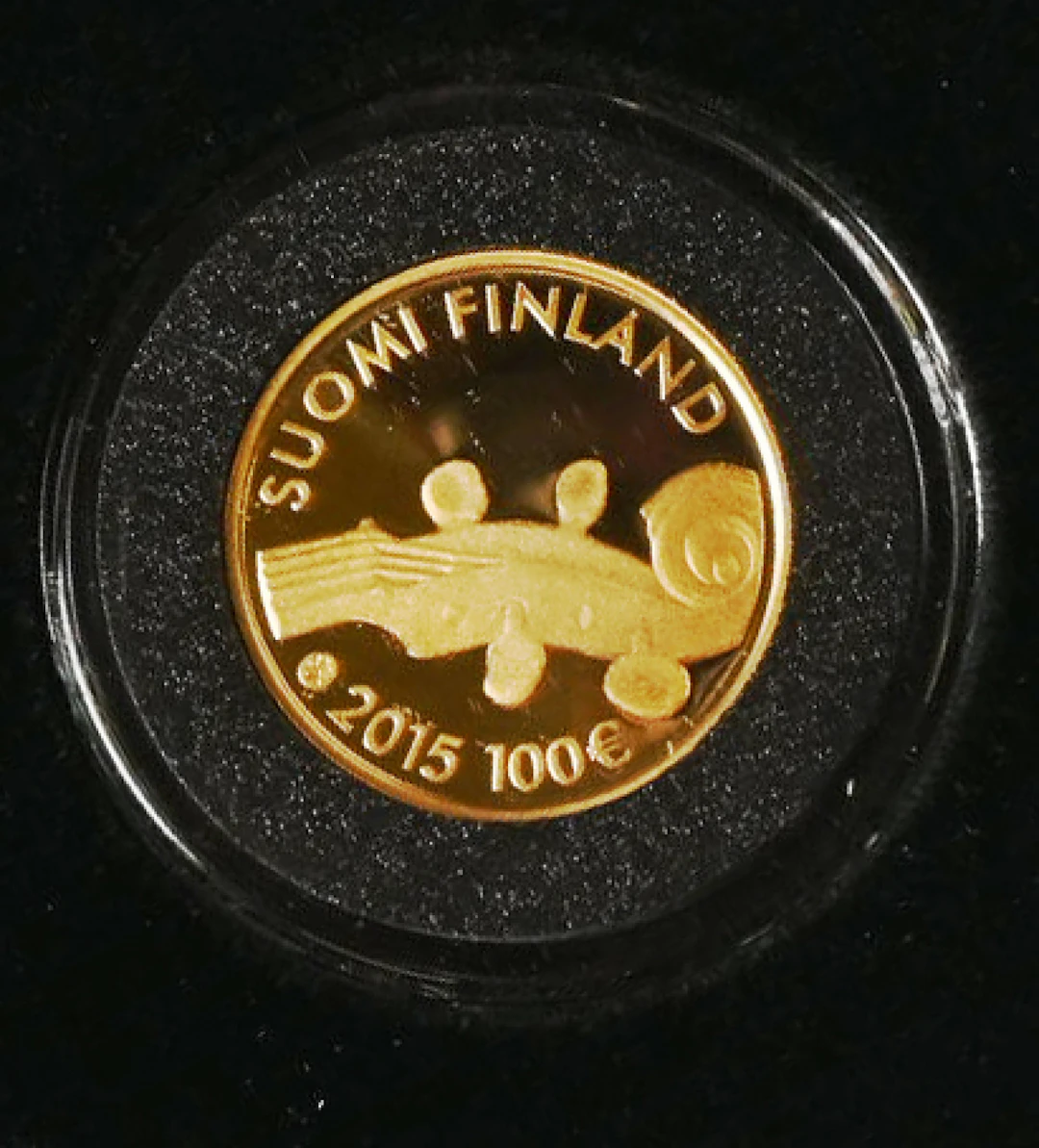 2015 100€ Jean Sibelius, gold