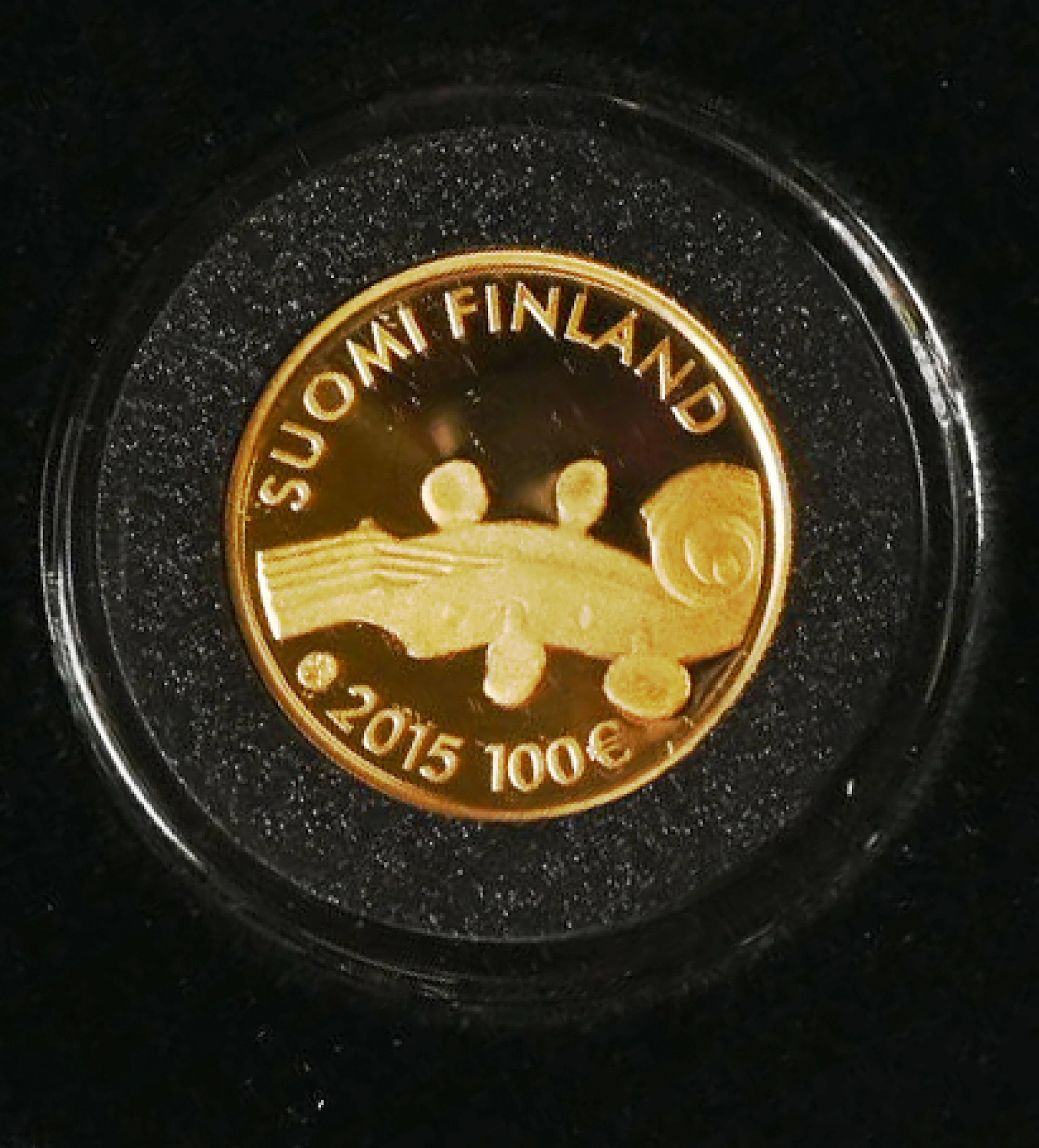 2015 100€ Jean Sibelius, gold