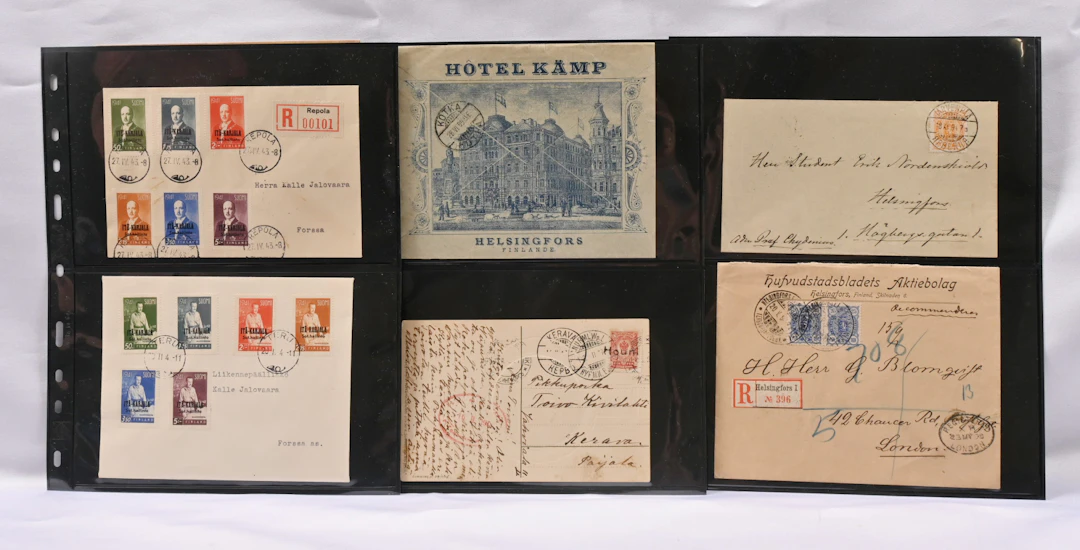 From 1866 onwards small selection, where eg. 1866 40 penni two beautiful