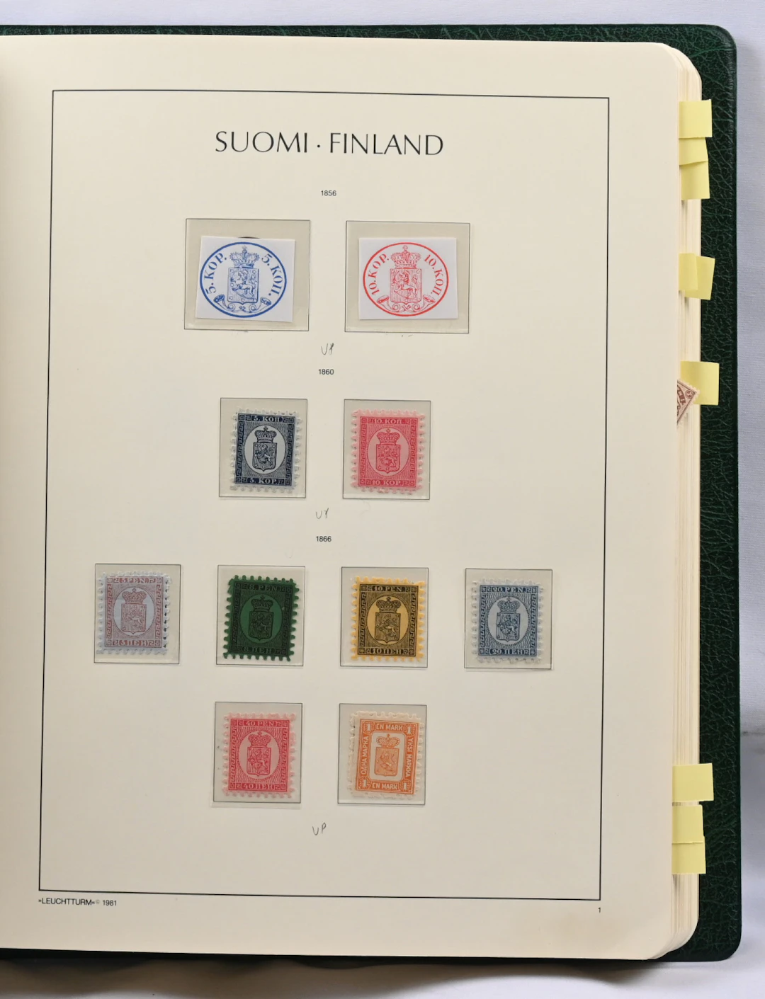 Fine MNH ** / mint * collection in two albums with mounts up to year