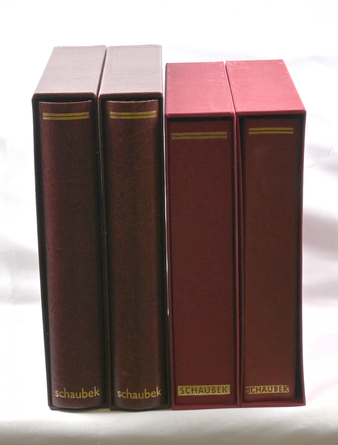 1949 - 1990 fine collection in four Schaubek albums, mostly used material.