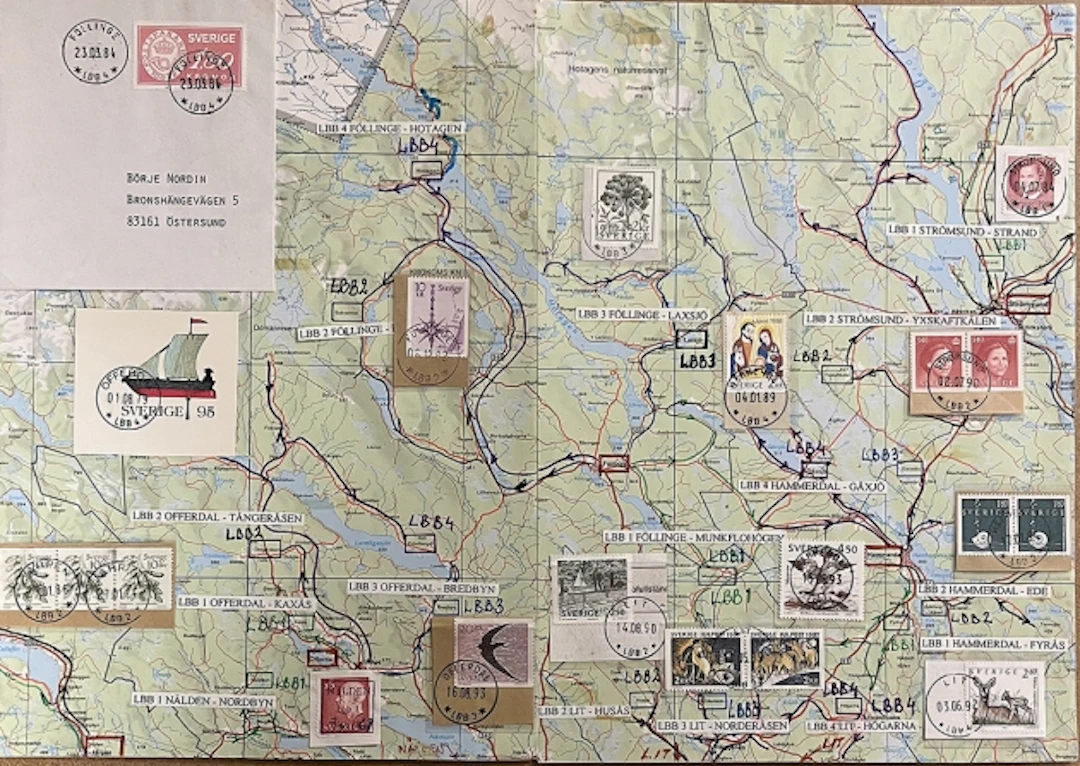 Moderna poststationer Jämtland
