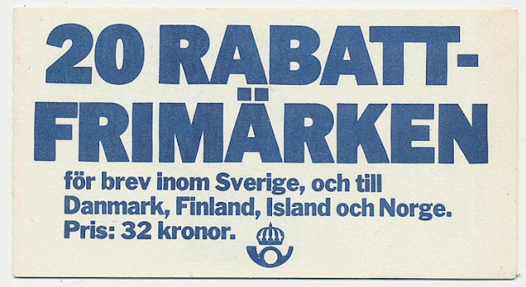 Rabatthäften och BREV