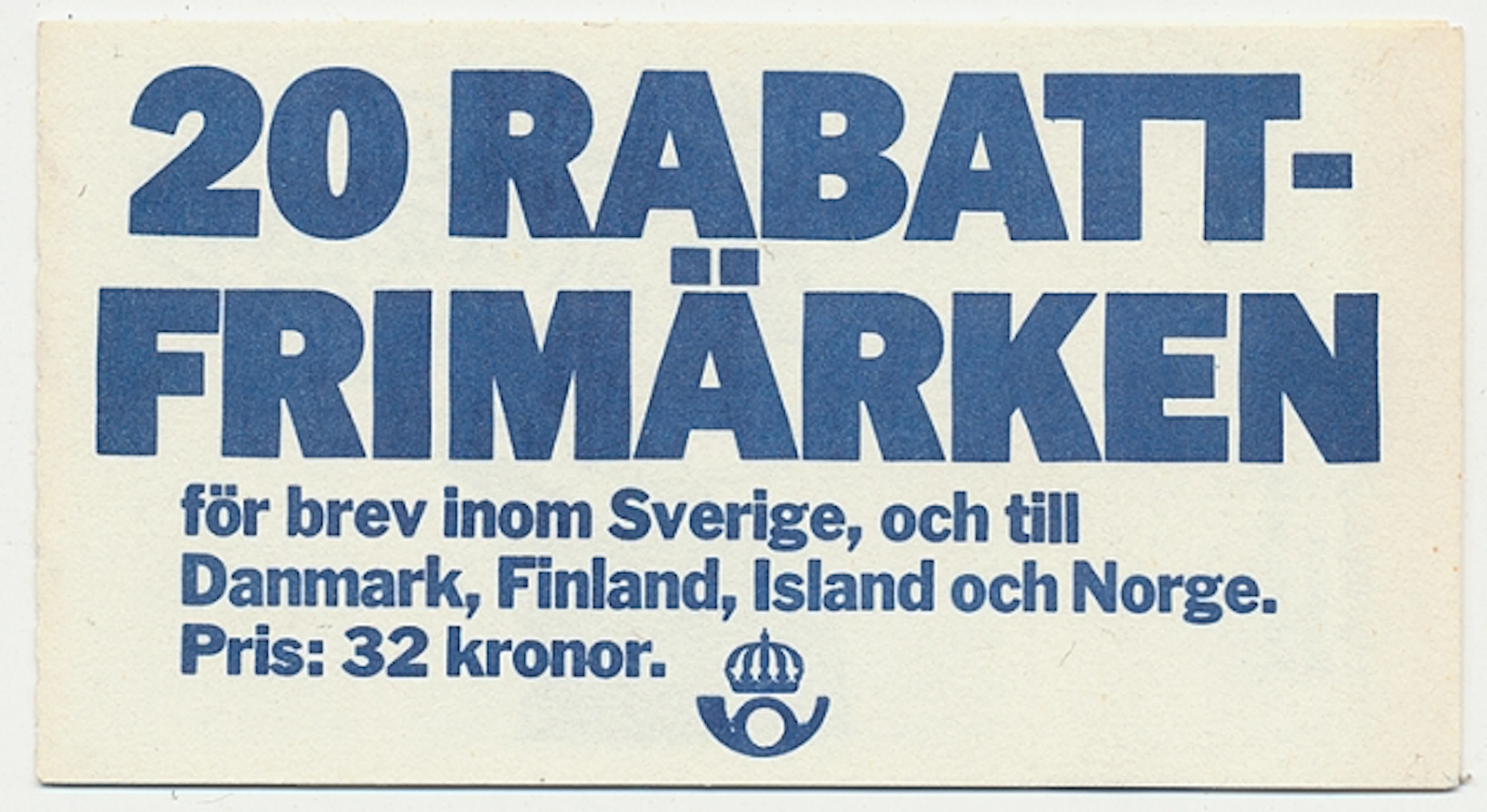 Rabatthäften, BREV mm