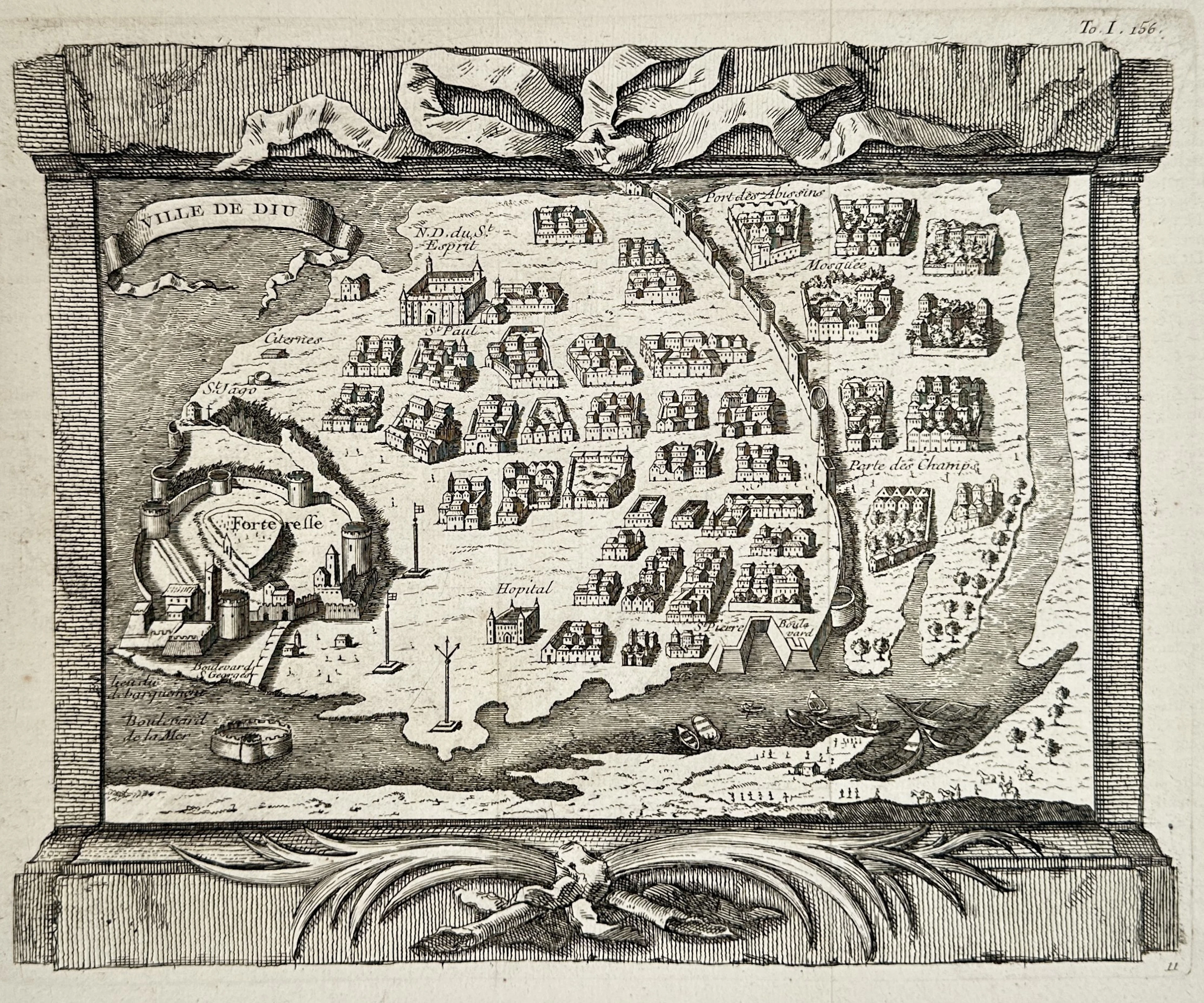 Antoine-François Prévost d'Exiles (1697–1763) – Map of Brazil - Plan