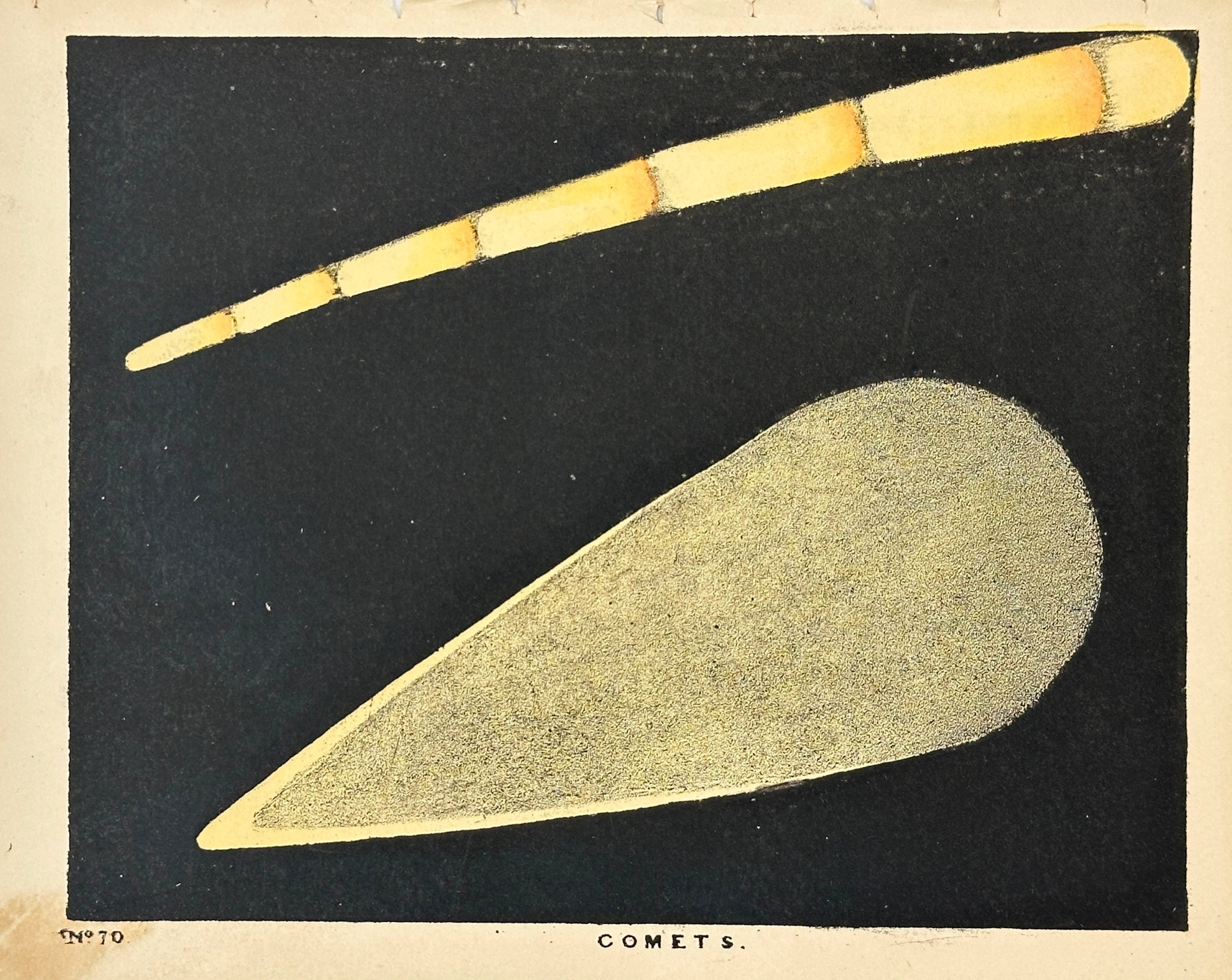 Charles Blunt (1803–1878) – Comets – Chromolithograph (c.1840)