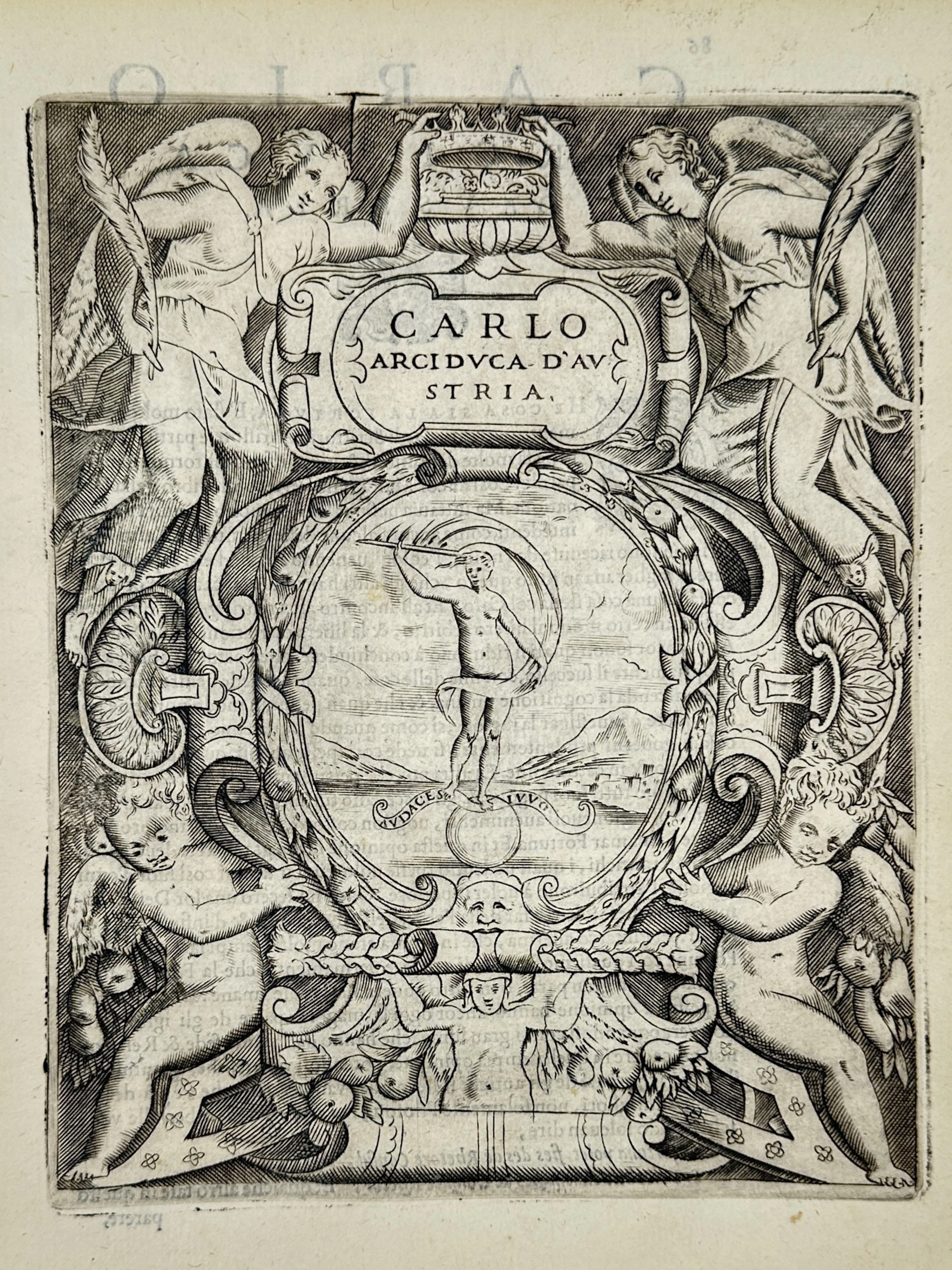 Girolamo Ruscelli (c. 1500–1566) – Page featuring Carlo, Archduke