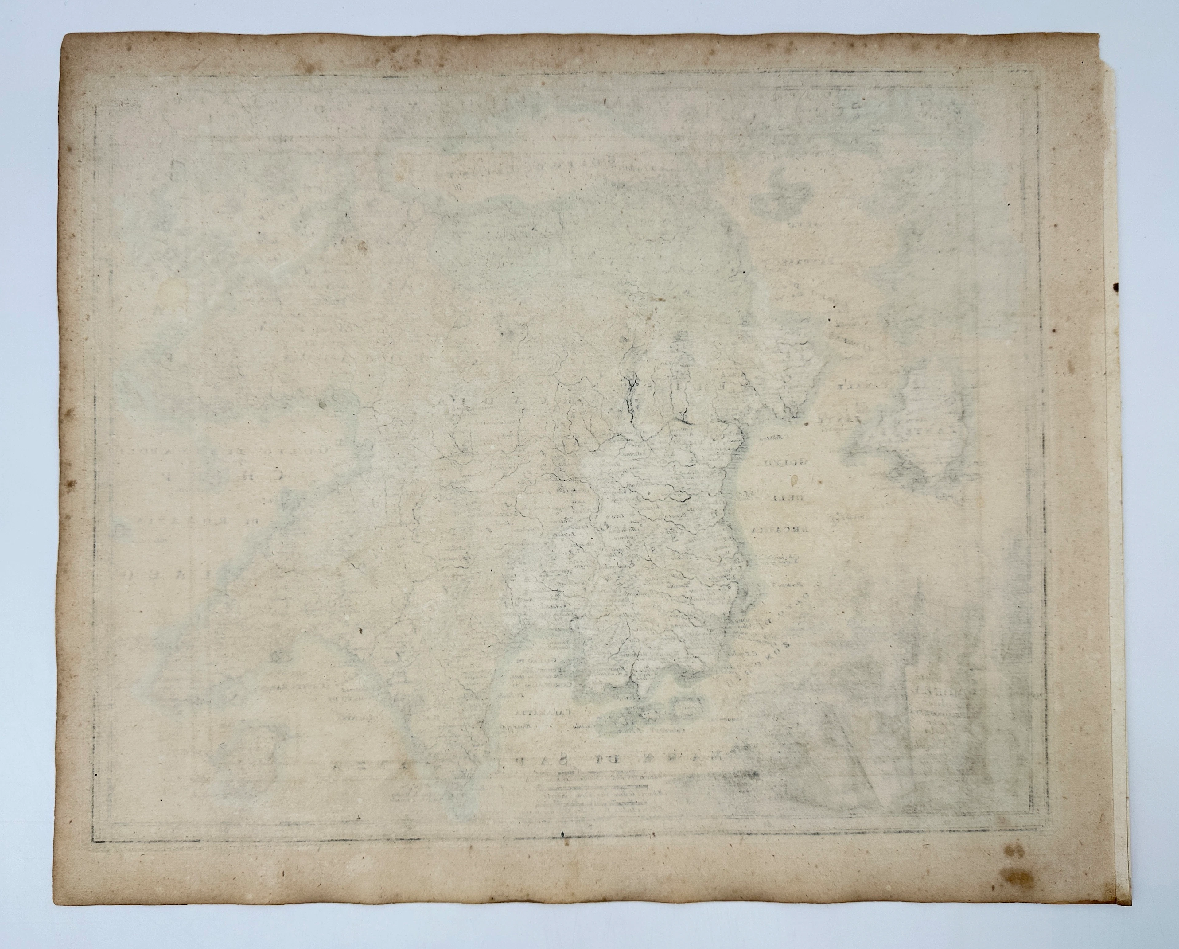 Christoph Weigel (1654–1725) – Morea olim Peloponnesus – Hand-Coloured