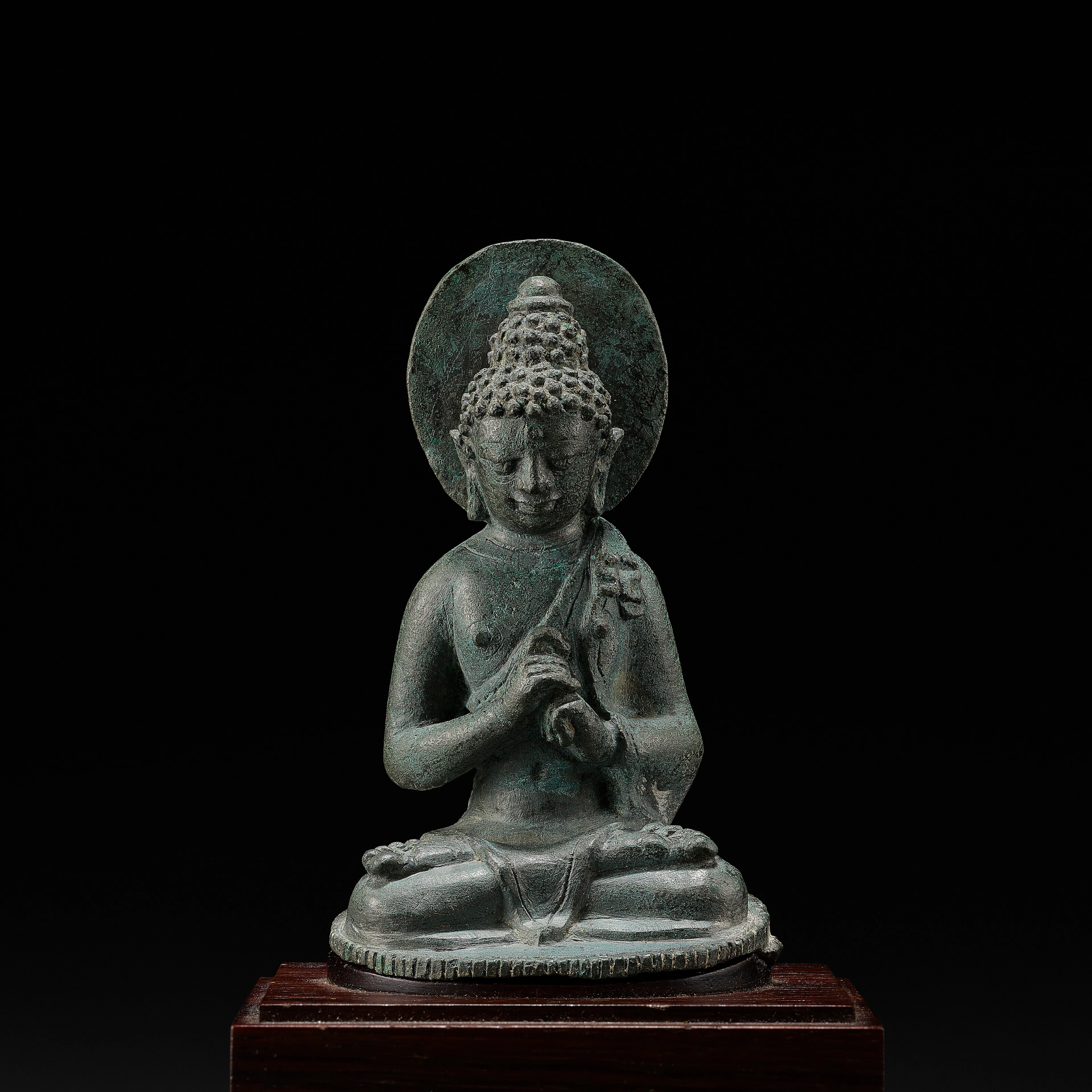 A Copper Alloy Figure of Vairochana